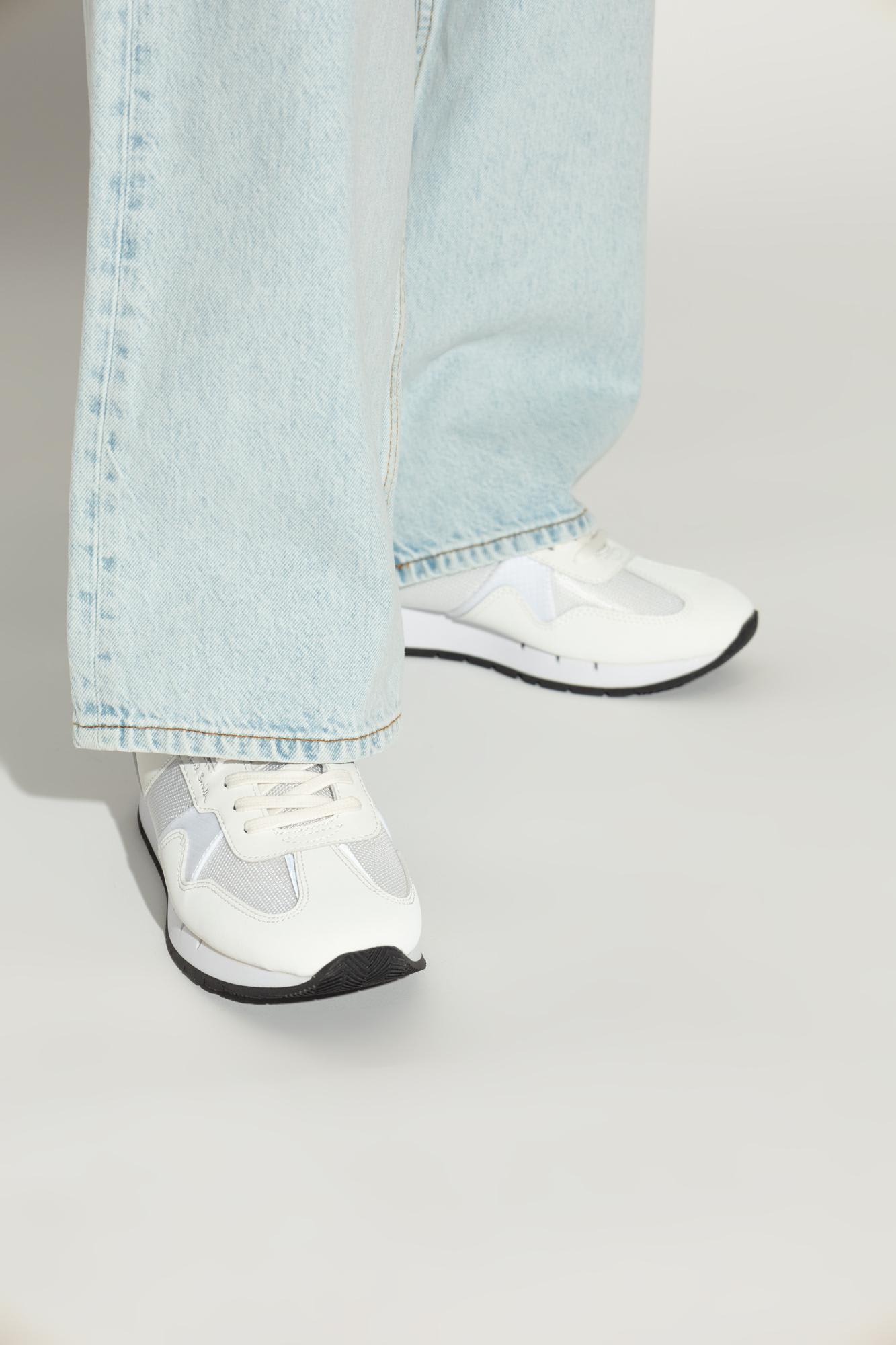 Ps By Paul Smith Ps Paul Smith Brandon Leather Sneakers In White