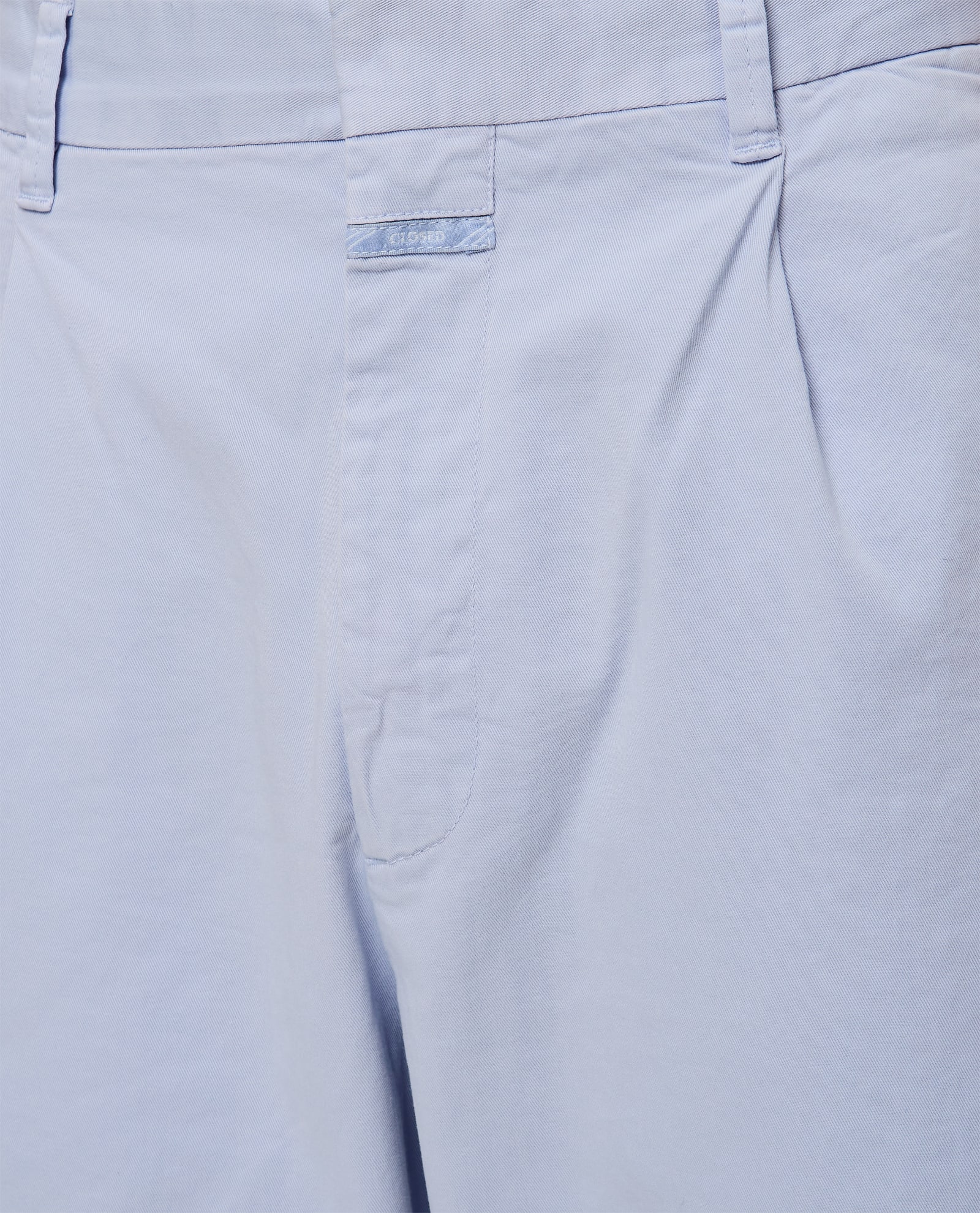 Shop Closed Blomberg Wide Trousers In Clear Blue
