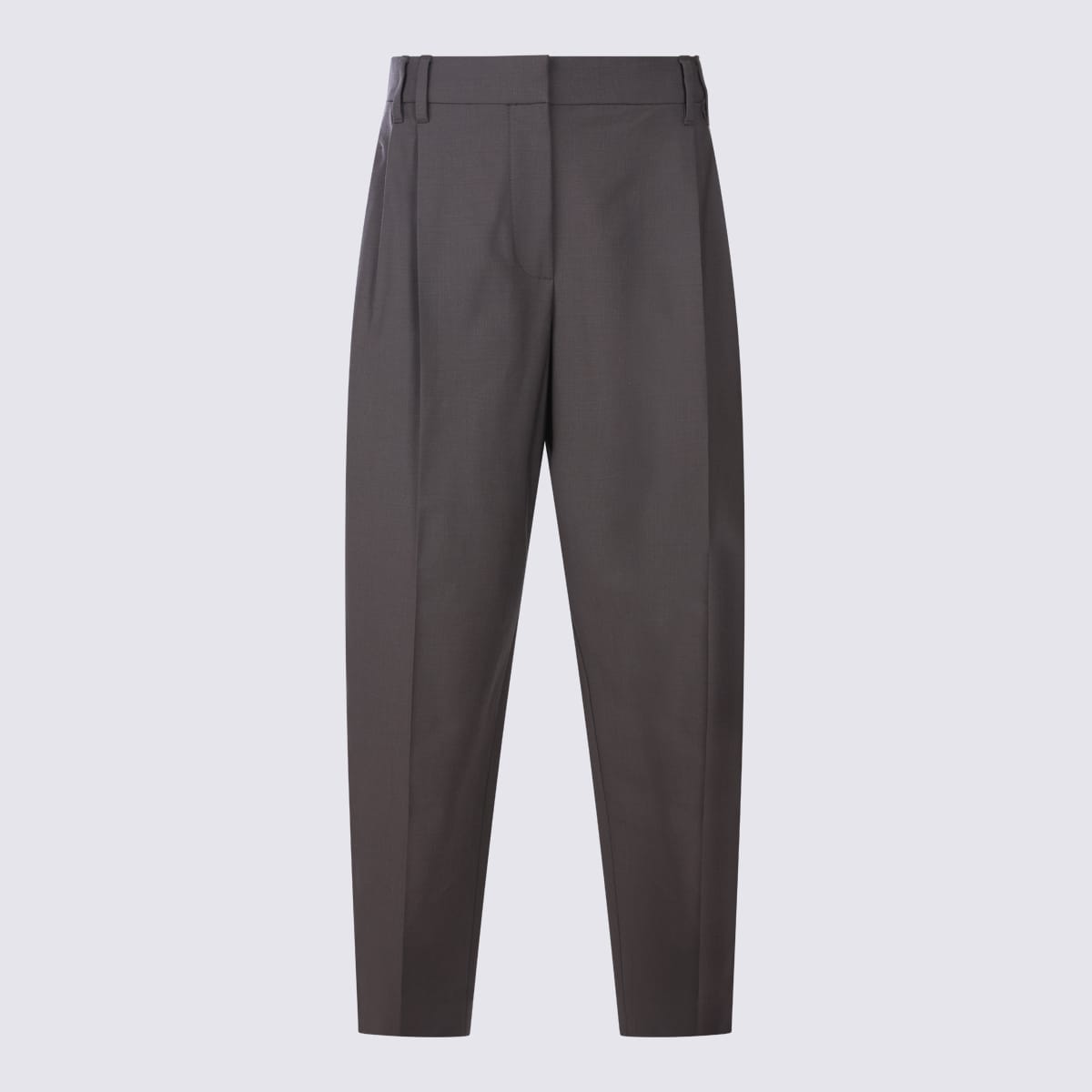 Brown Wool Pants