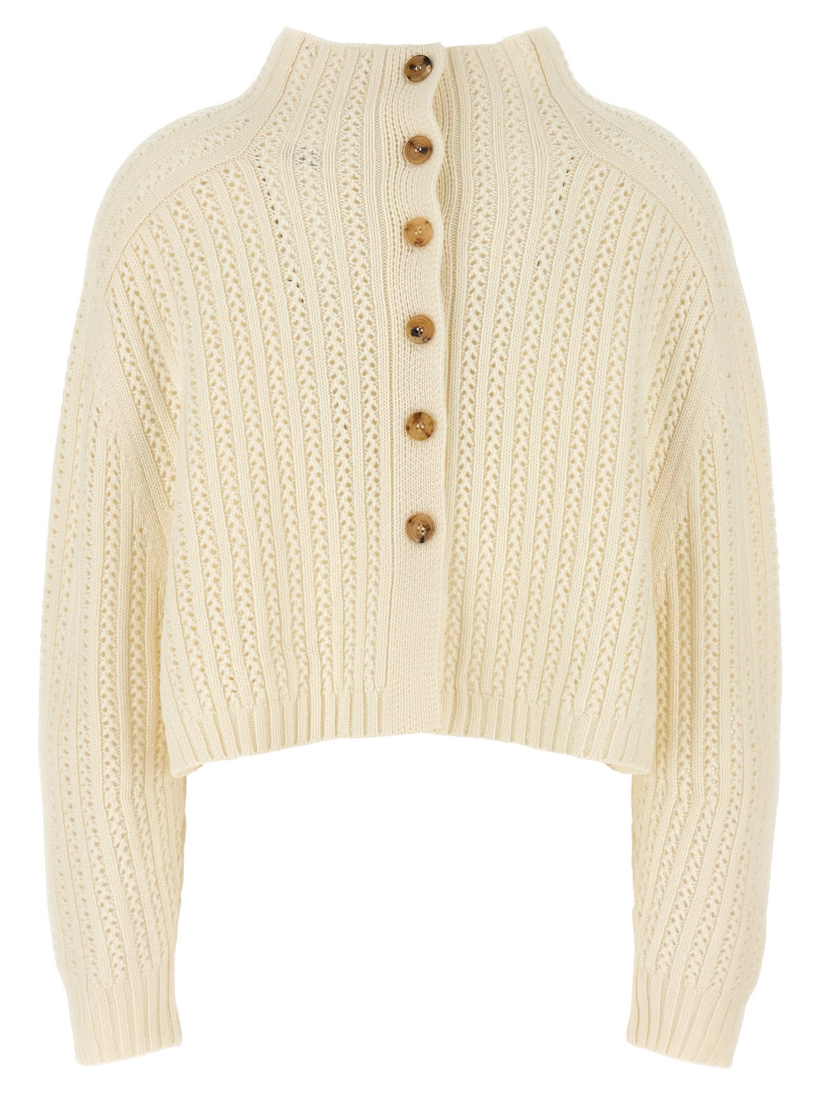 Max Mara Hodeida Sweaters And Cardigans Beige In Neutral