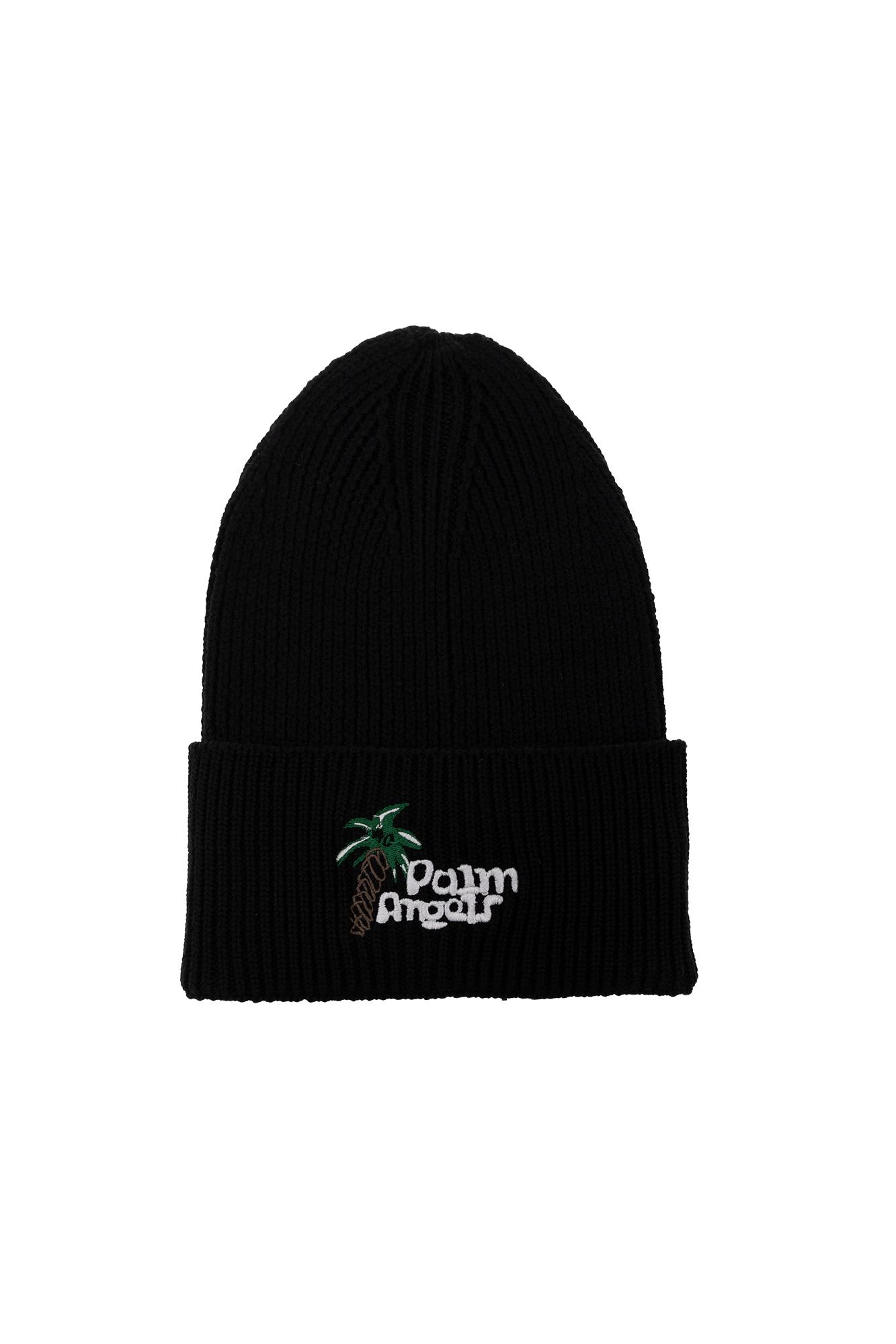 PALM ANGELS BEANIE WITH LOGO