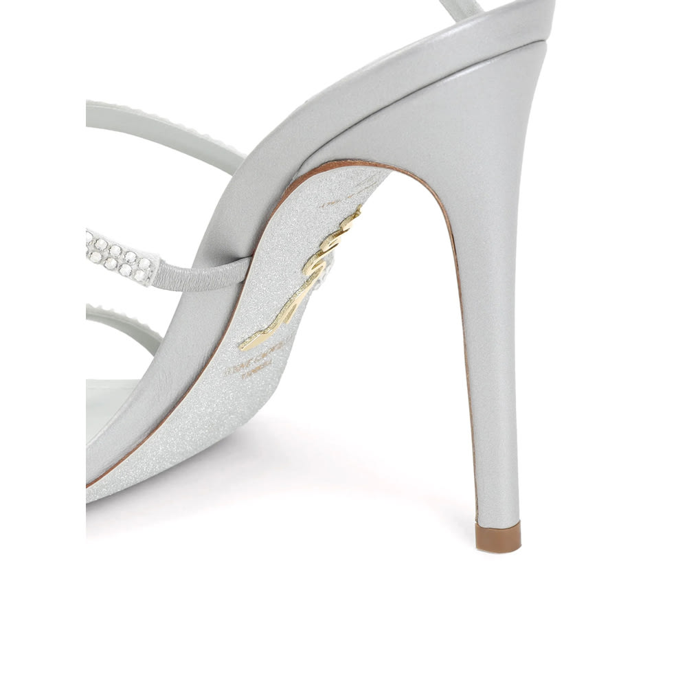 René Caovilla Shoes In Silver