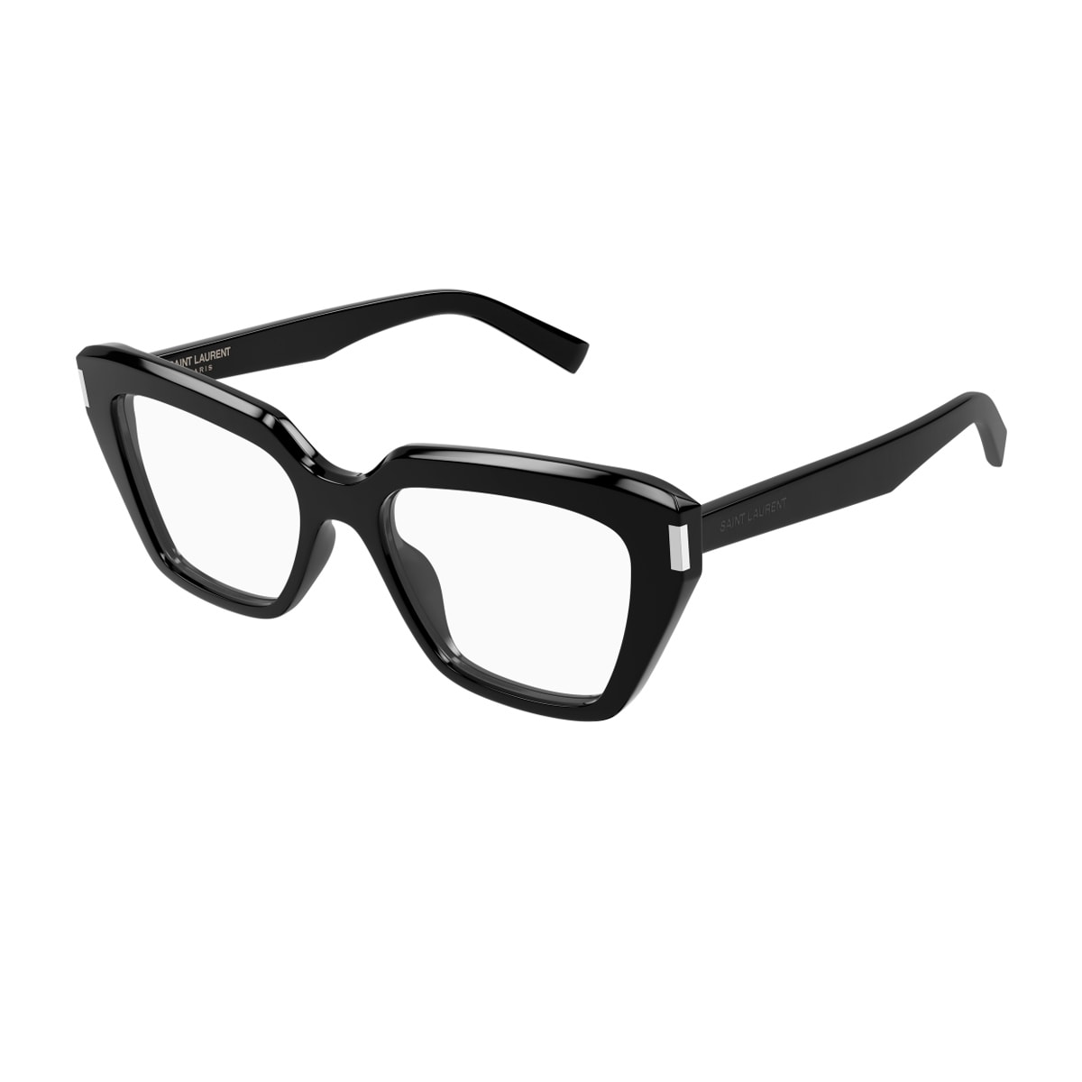 Saint Laurent Sl 829 Linea Corner Angle 001 Black Glasses In Black