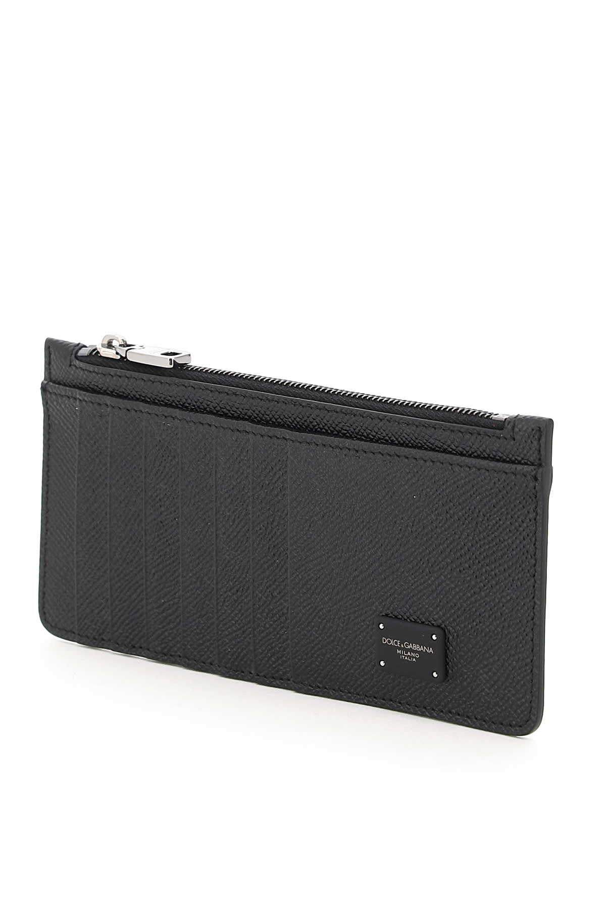 Shop Dolce & Gabbana Multi Pockets Cardholder In Nero
