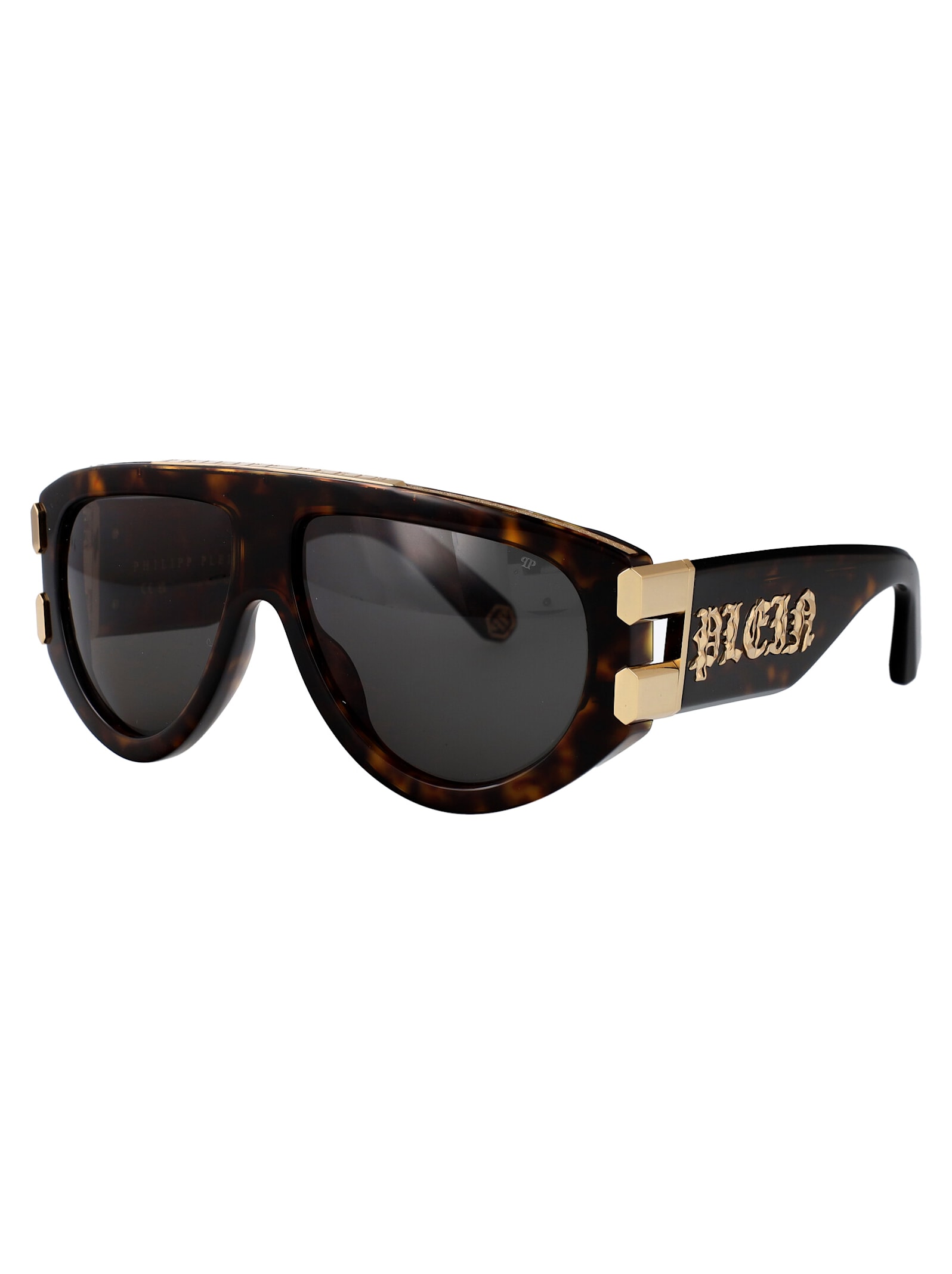 Philipp Plein Plein Eagle Sunglasses In Brown