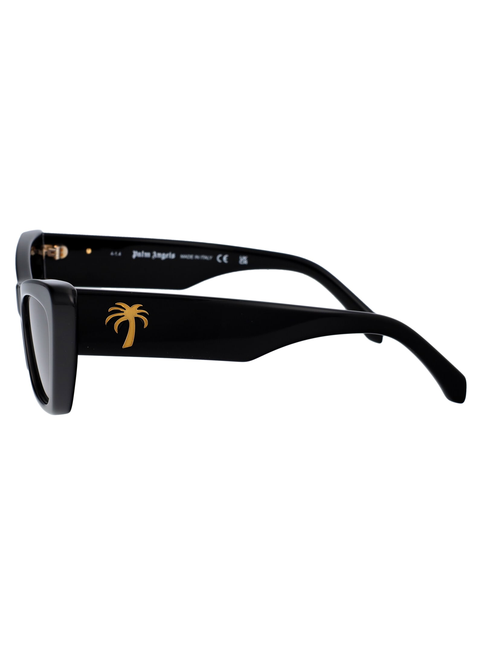 Shop Palm Angels Fairfield Sunglasses In 1007 Black