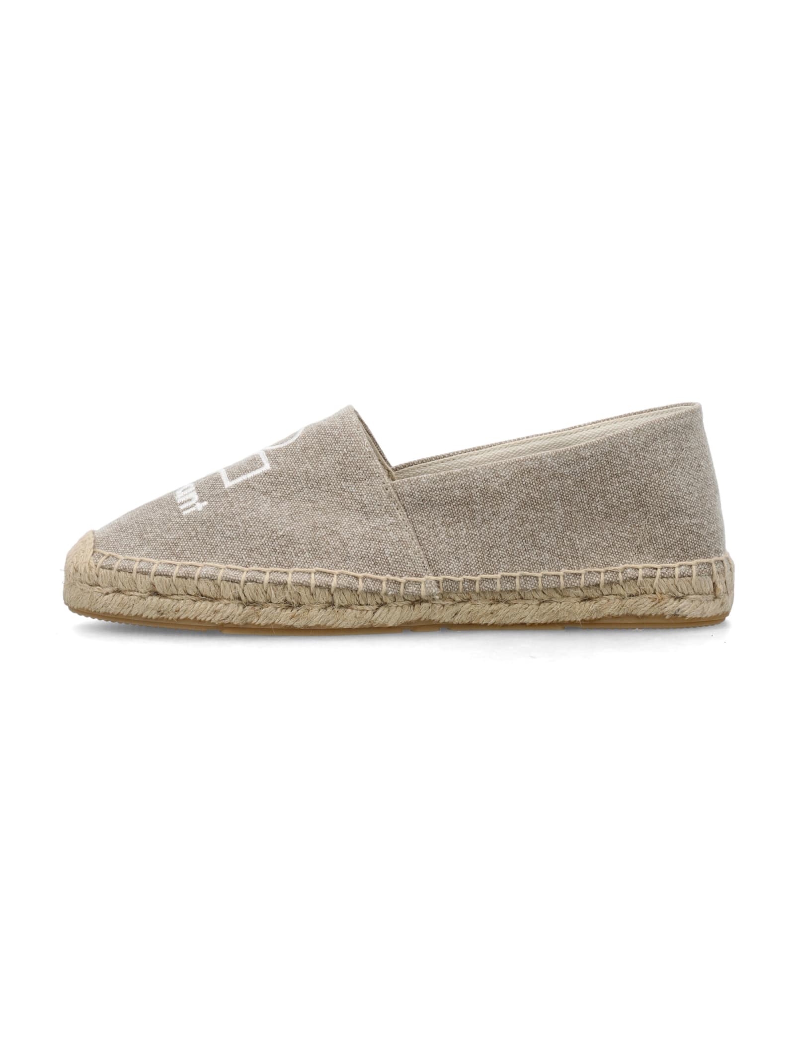Isabel Marant Beige Canae Cotton Espadrilles In Beige