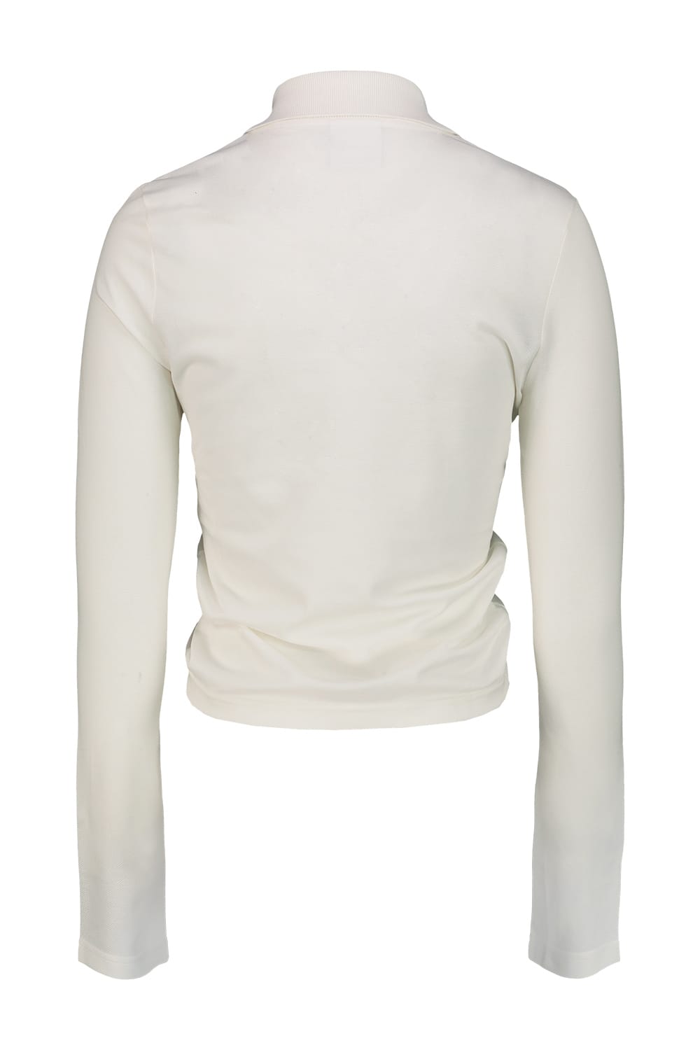 Courrèges Collared Neck Knotted Front Long Sleeves