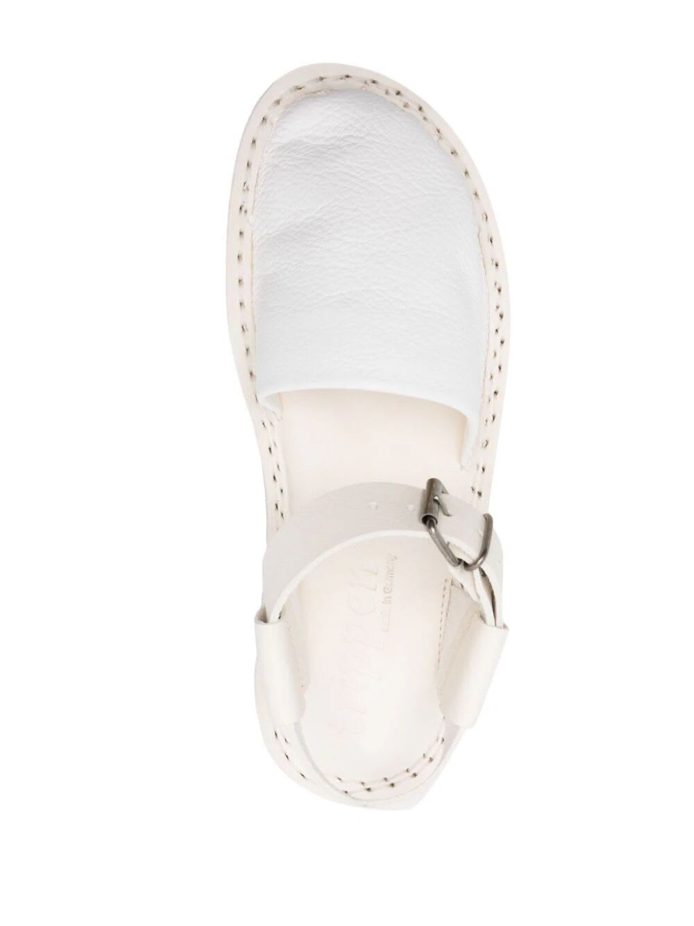 Shop Trippen Value F Sandal In Wht White