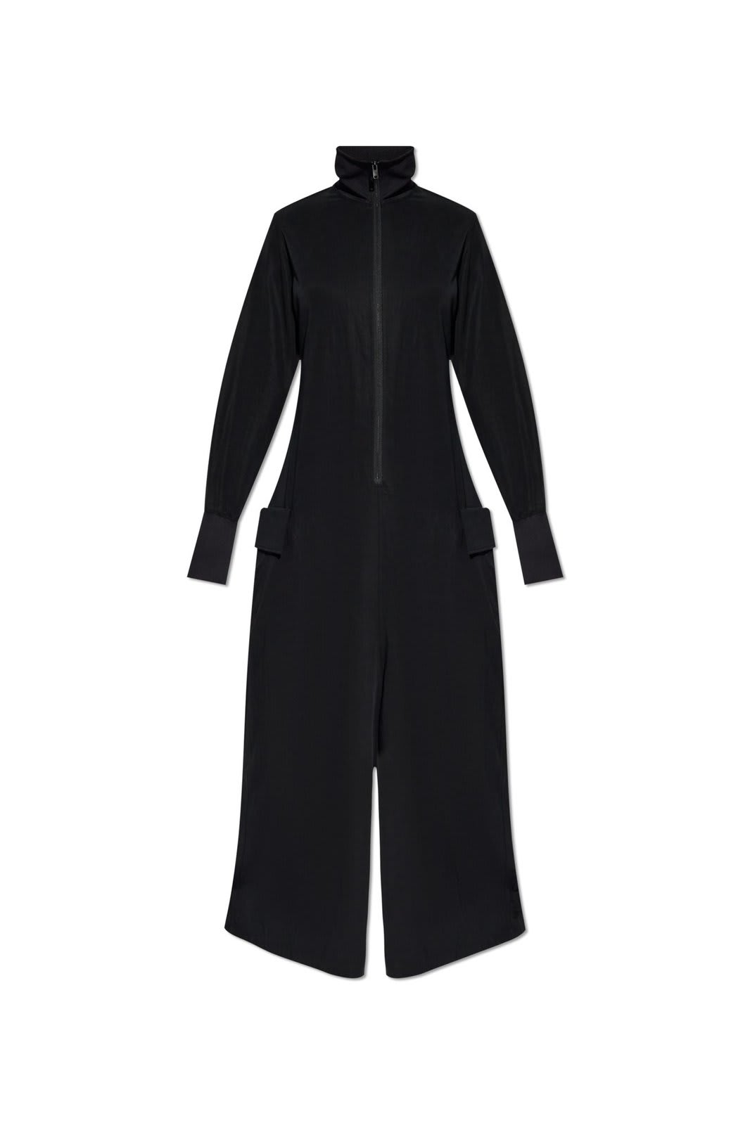 Shop Y-3 Loose Fit Jumpsuit In Black