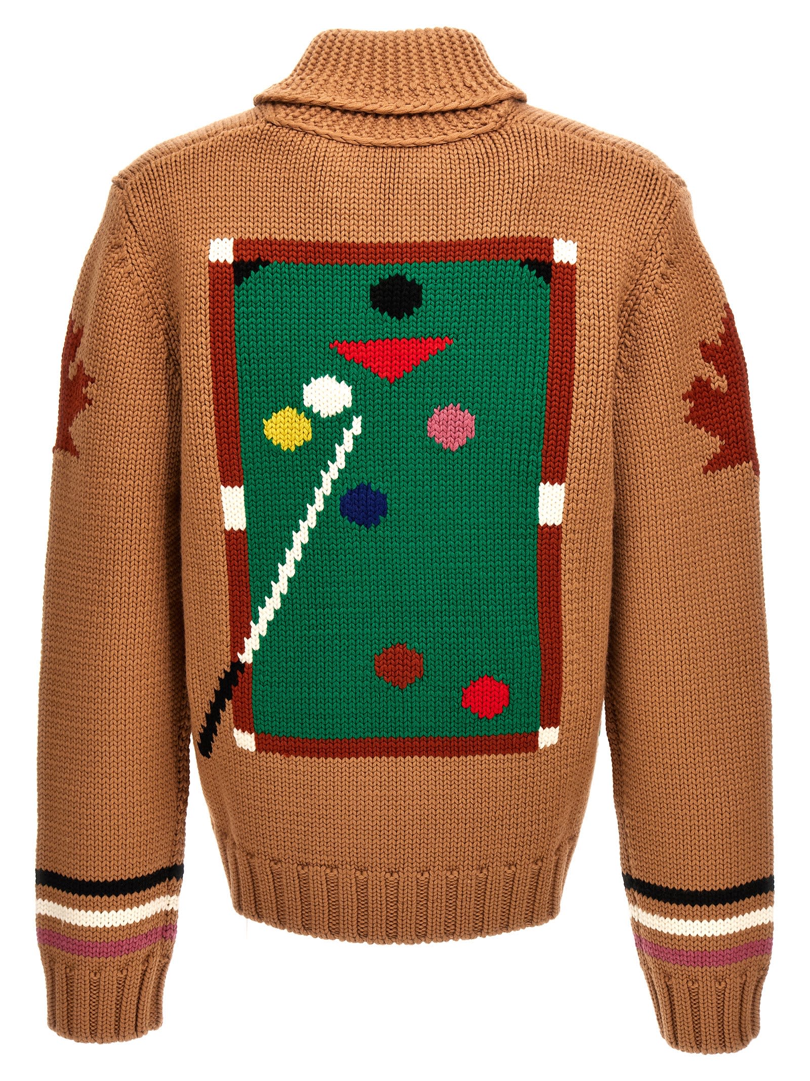 Dsquared2 Jacquard Cardigan Sweaters And Cardigans Multicolor In Multicolor