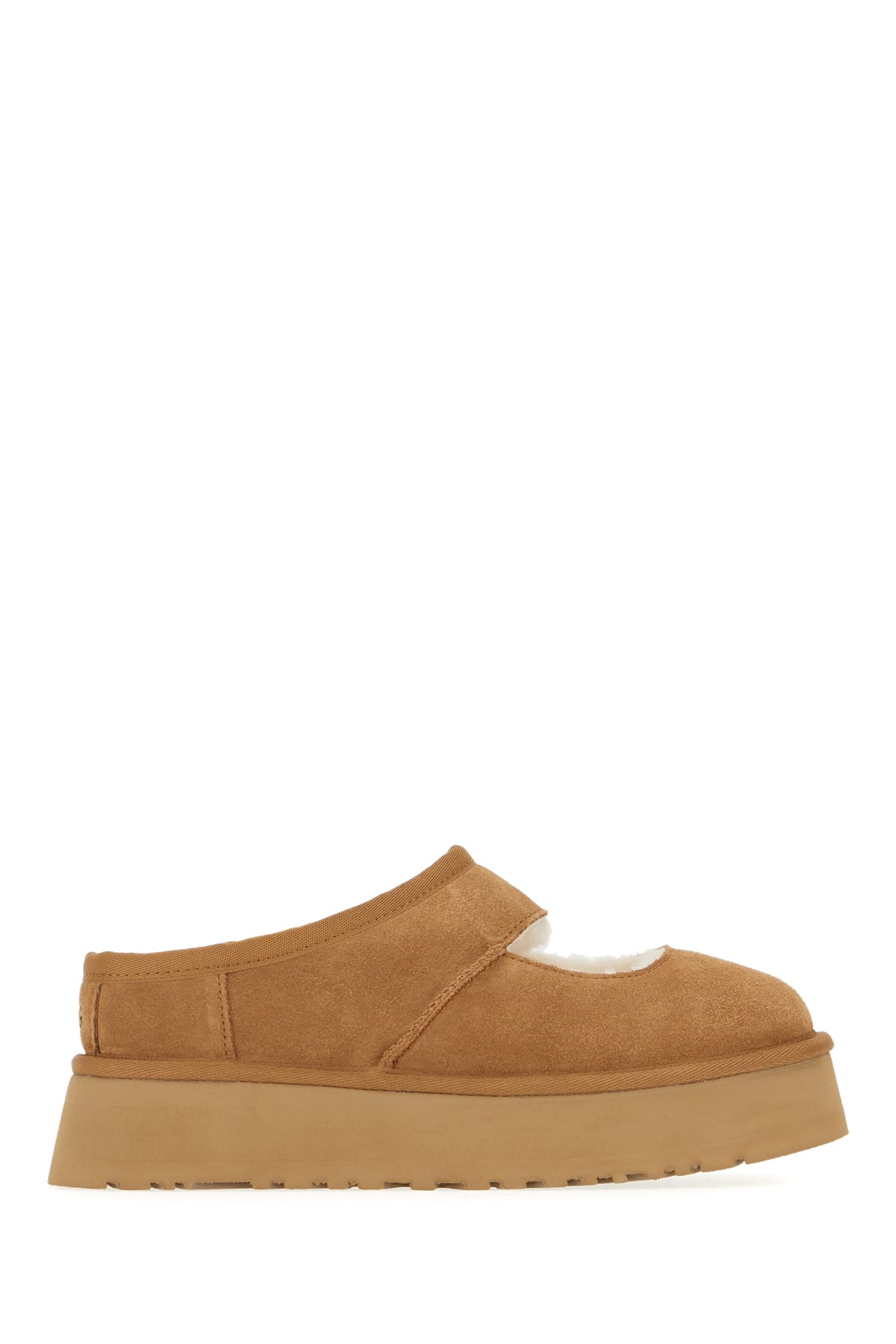 Biscuit Suede Bea Mary Jane Slippers