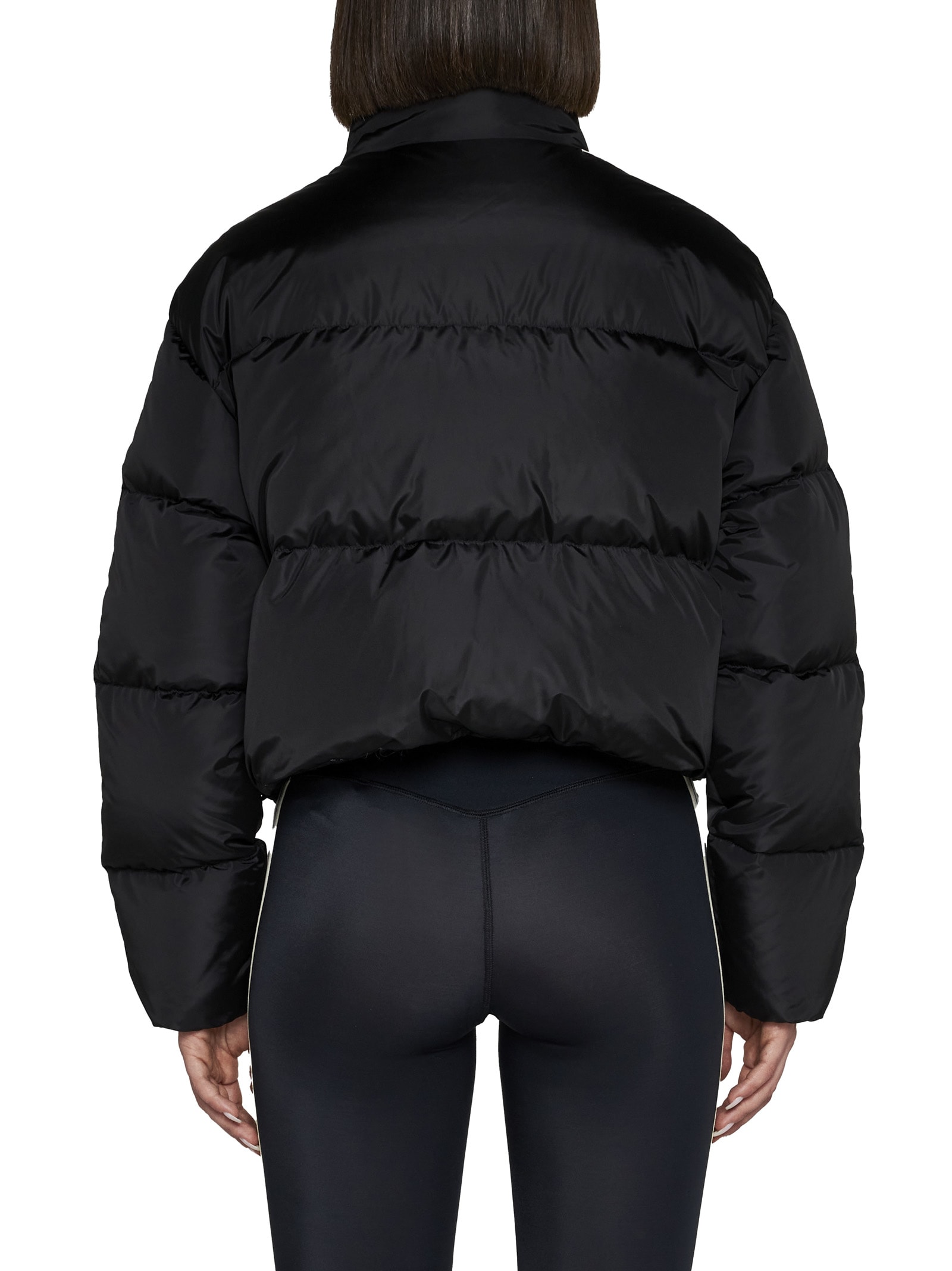 PALM ANGELS CROPPED DOWN JACKET