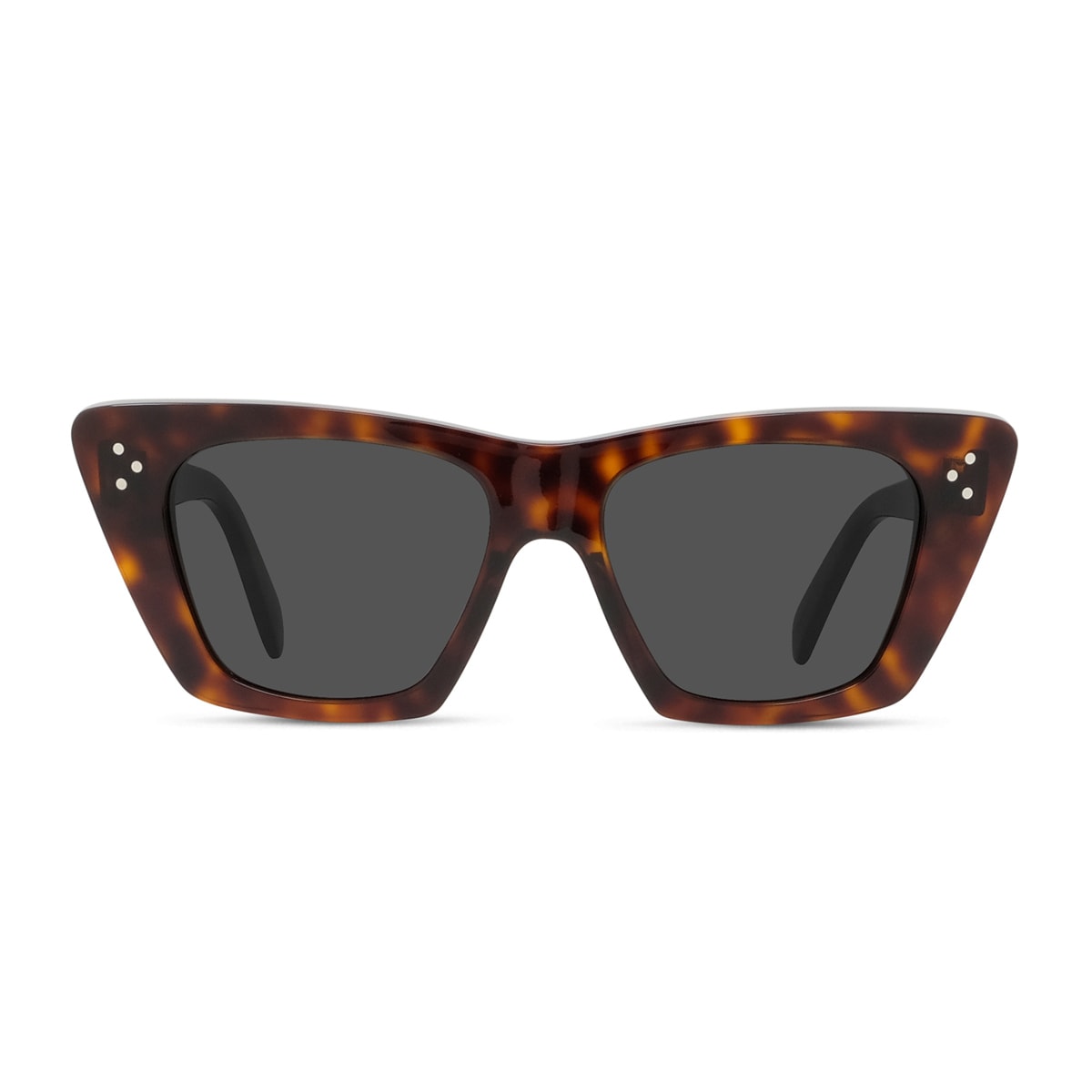 Celine Cl40187i  3 Dots 52a Havana Sunglasses