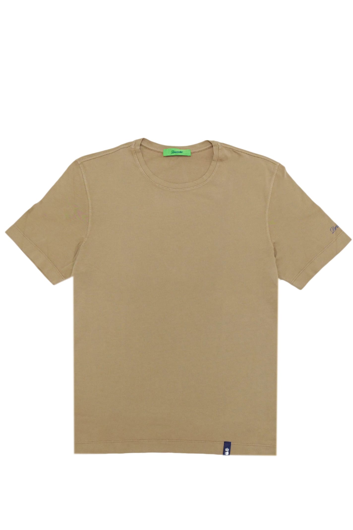 Shop Drumohr T-shirt In Brown