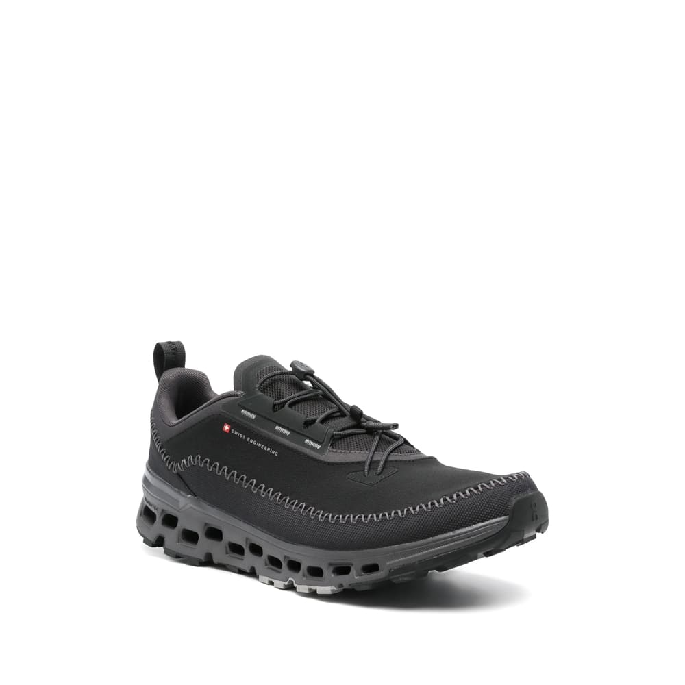 On Cloudaway 2 Rubber-trimmed Coated Recycled-shell And Mesh Sneakers In Black