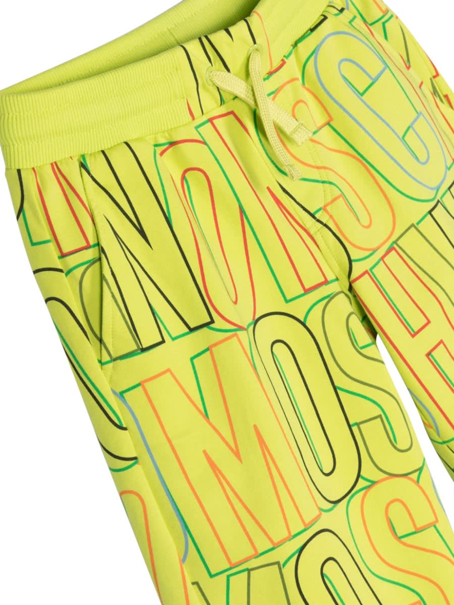 Shop Moschino T-shirt And Shortsset In Multicolour