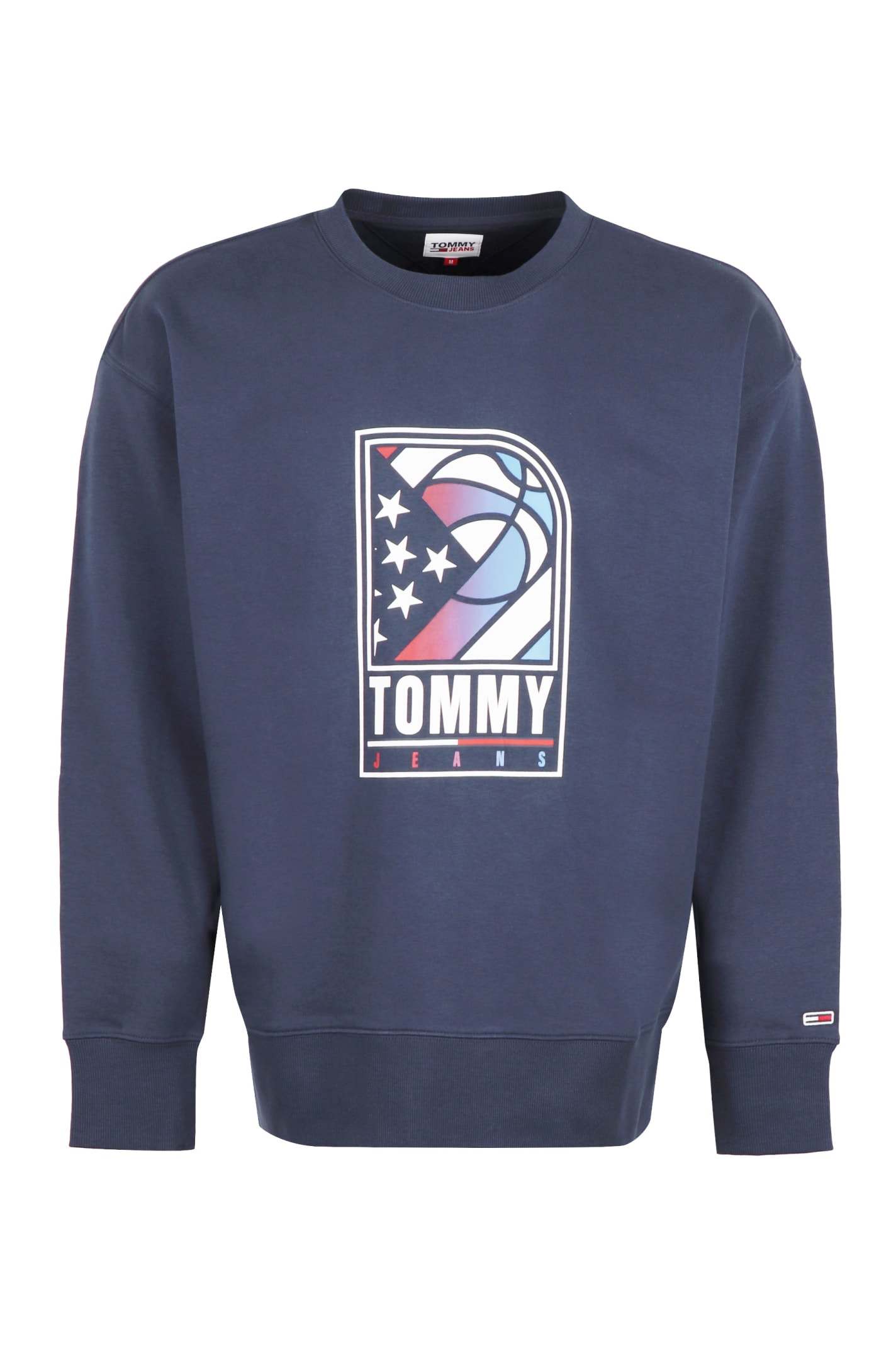 Tommy Jeans Printed Crew-neck Sweatshirt