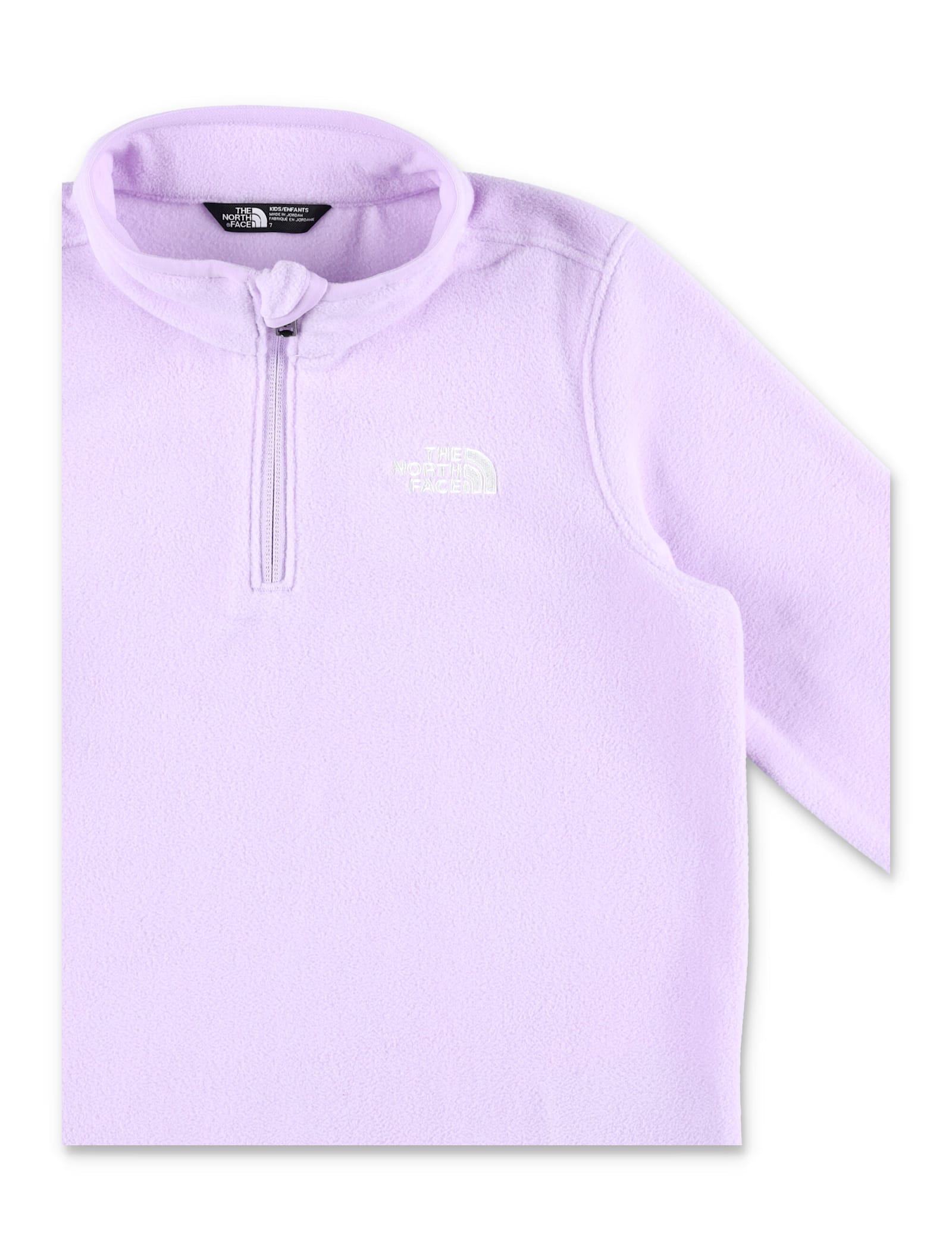 The North Face Kid Glacier 1/4 Zip Fleece In Purple