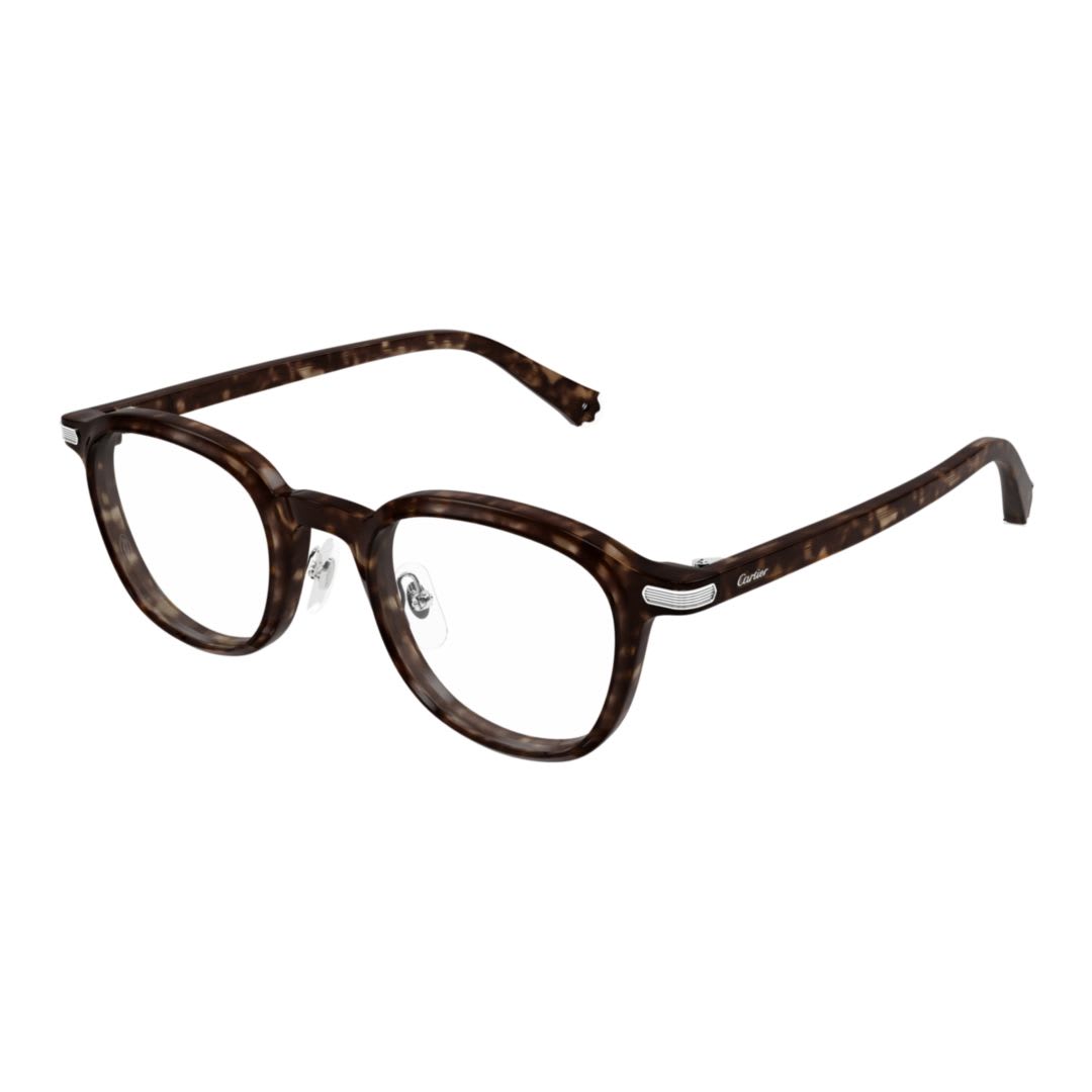 Cartier Ct0560o-002havana-havana-transparent In Black