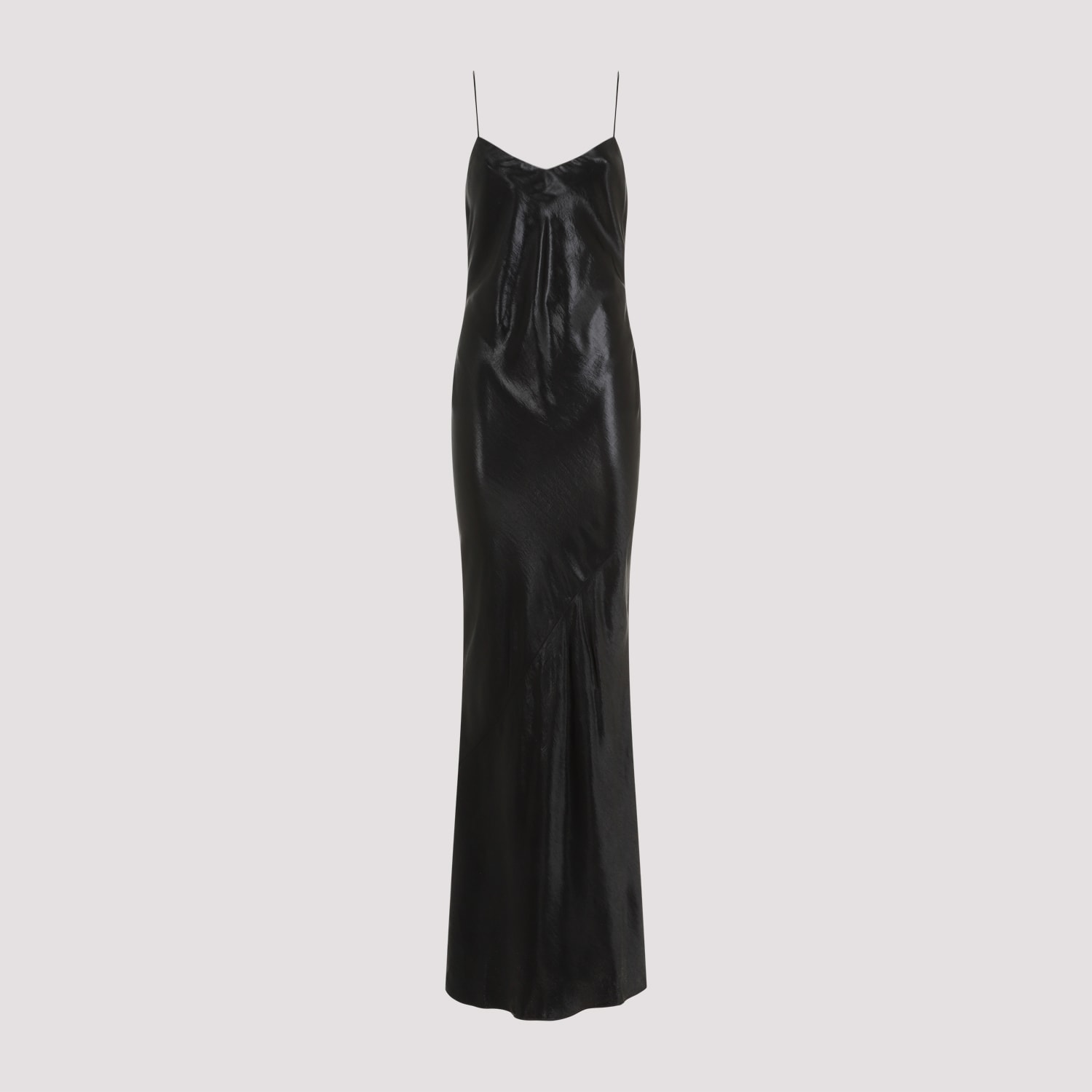 Satin Long Dress