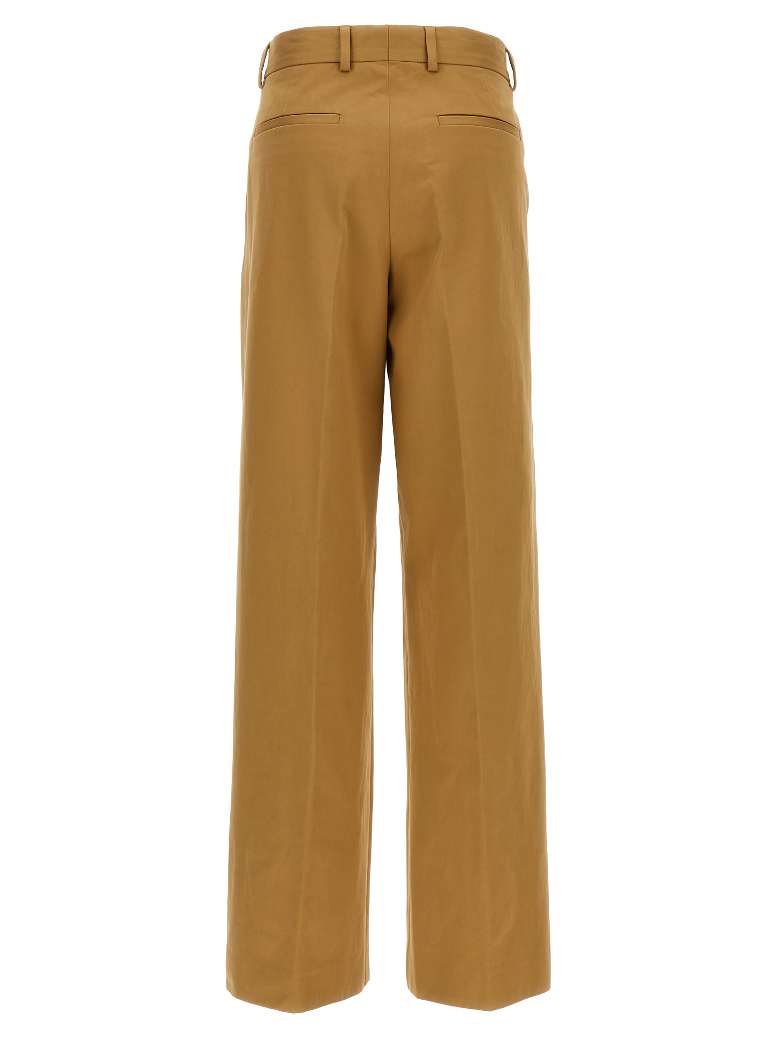 Shop Dries Van Noten Paxy Pants In Beige