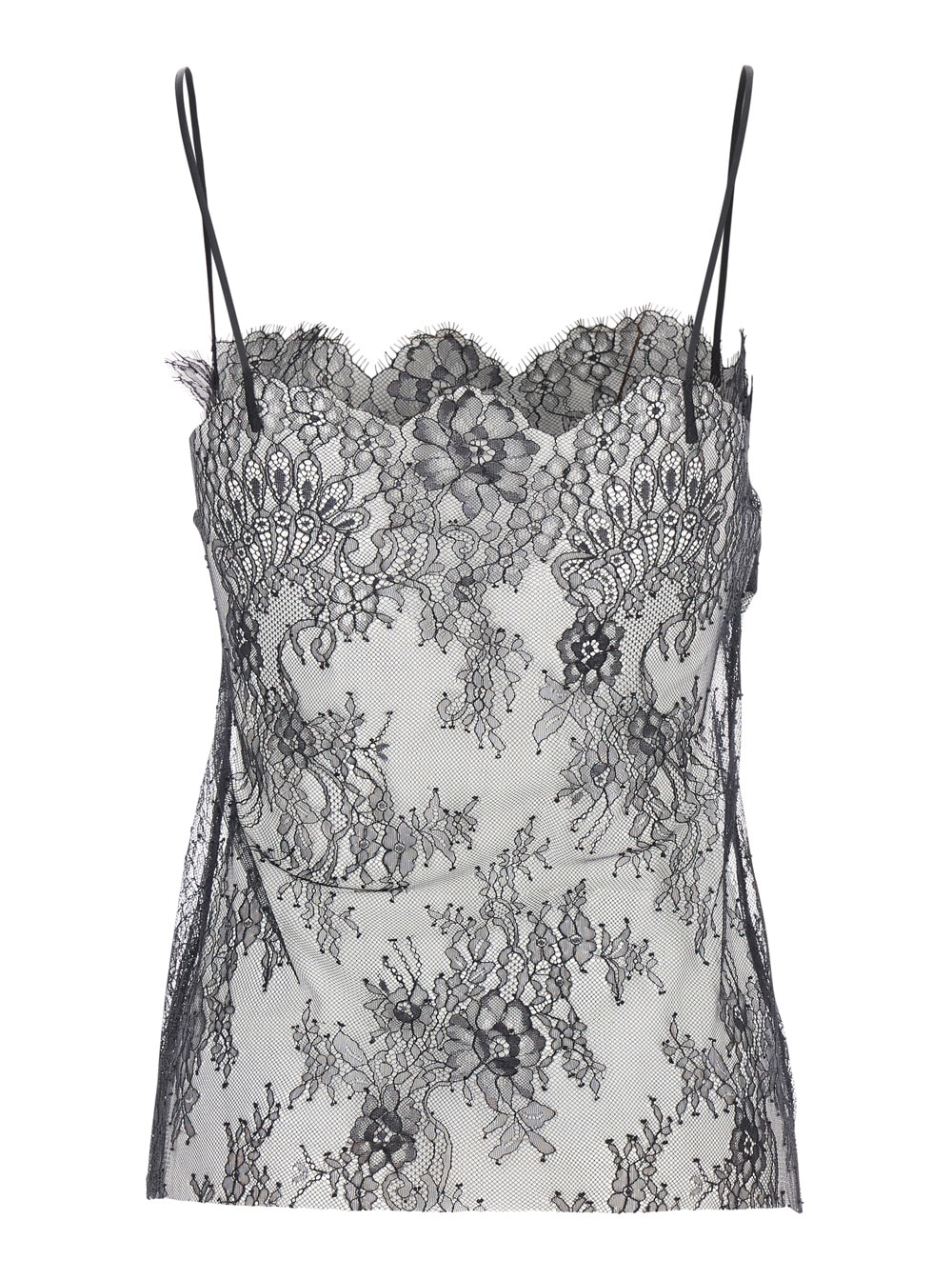 Alberta Ferretti Alberta Ferreti Top In Black