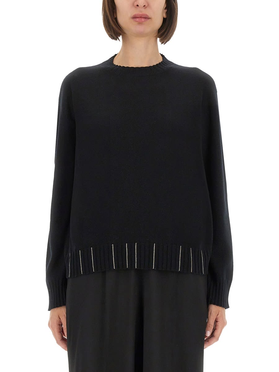 Fabiana Filippi Wool, Silk And Cashmere Sweatshirt