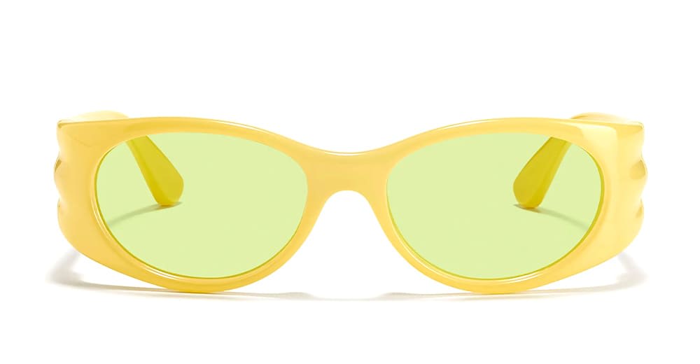 Junk Plastic Rehab June - Beam Sunglasses In Yellow