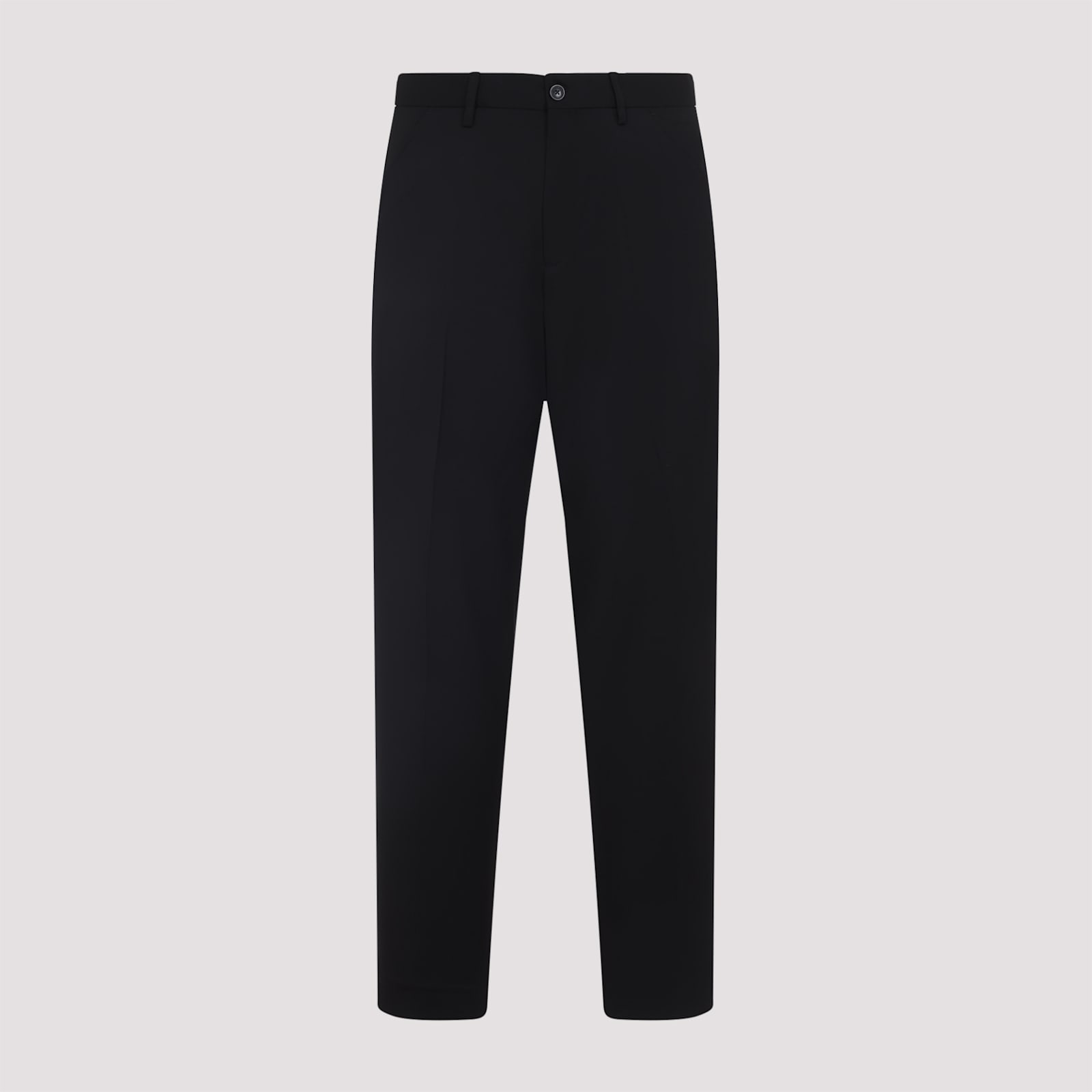 Our Legacy Tapered-leg Chino Pants In Black