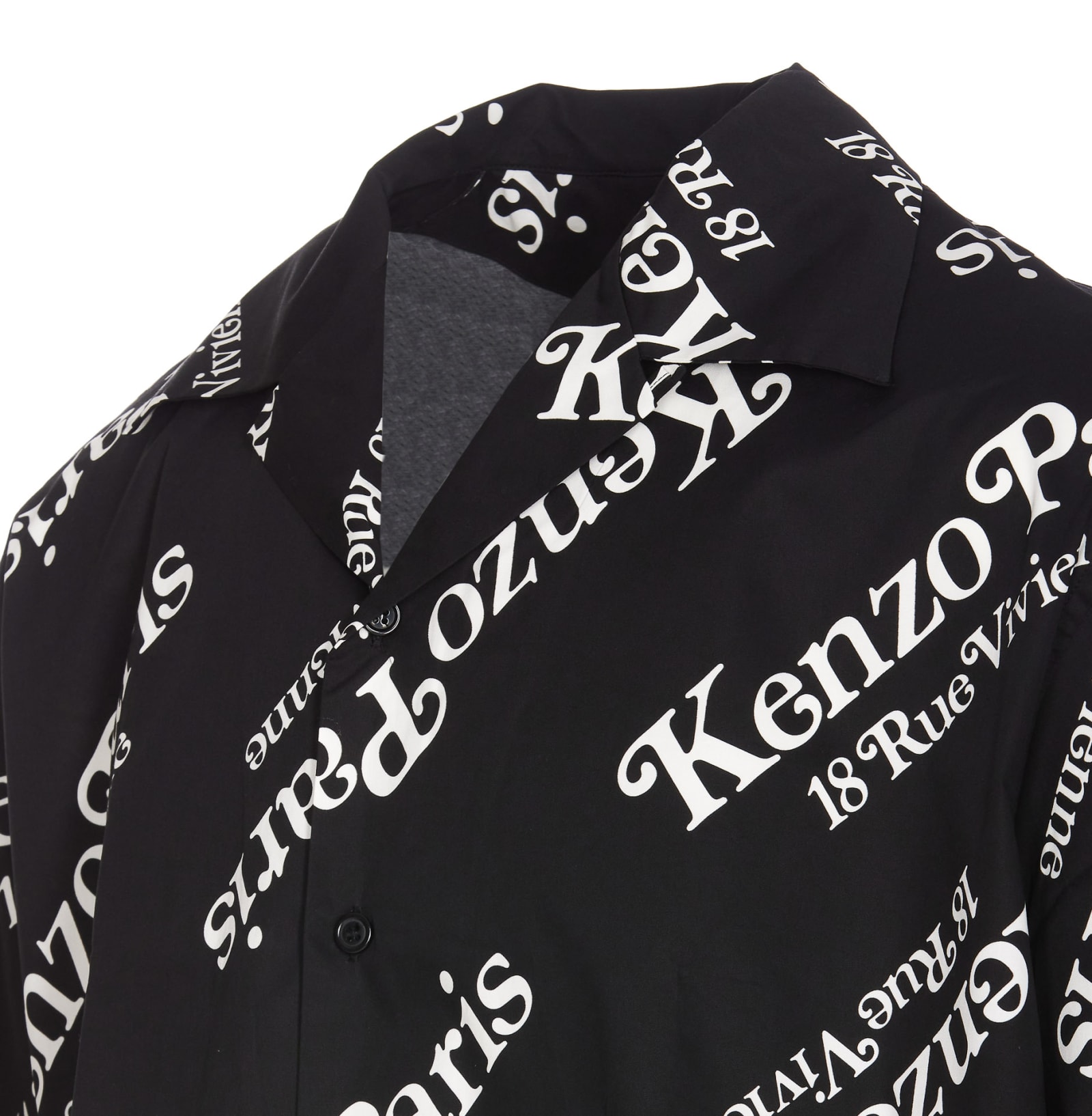 Shop Kenzo By Verdy Boxy Shirt In Nero
