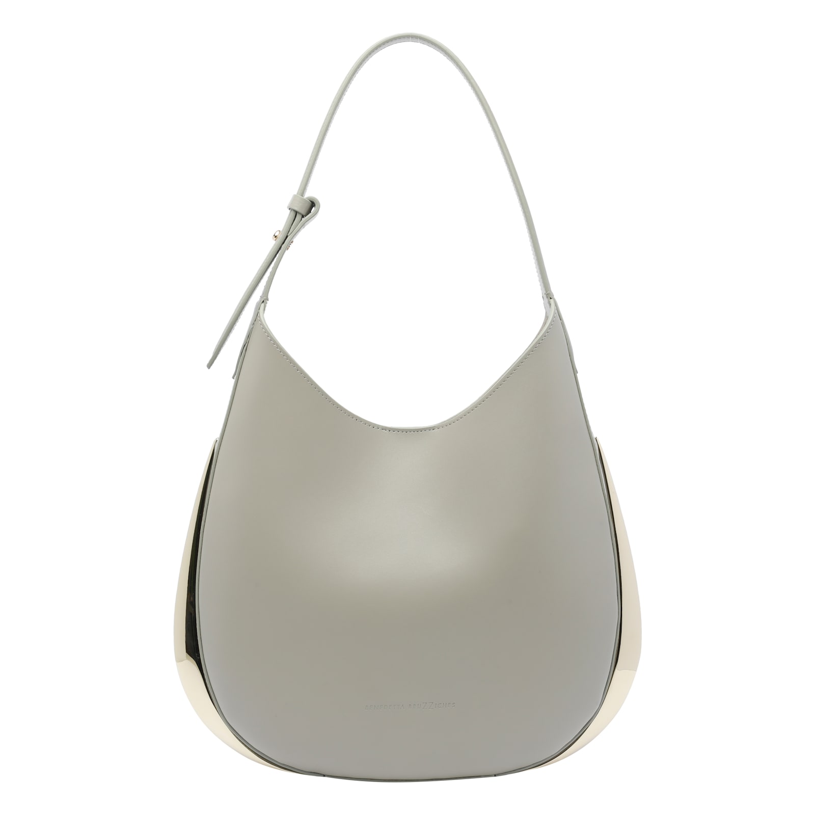 Benedetta Bruzziches Tote Bag With Adjustable Handle Structure In Green
