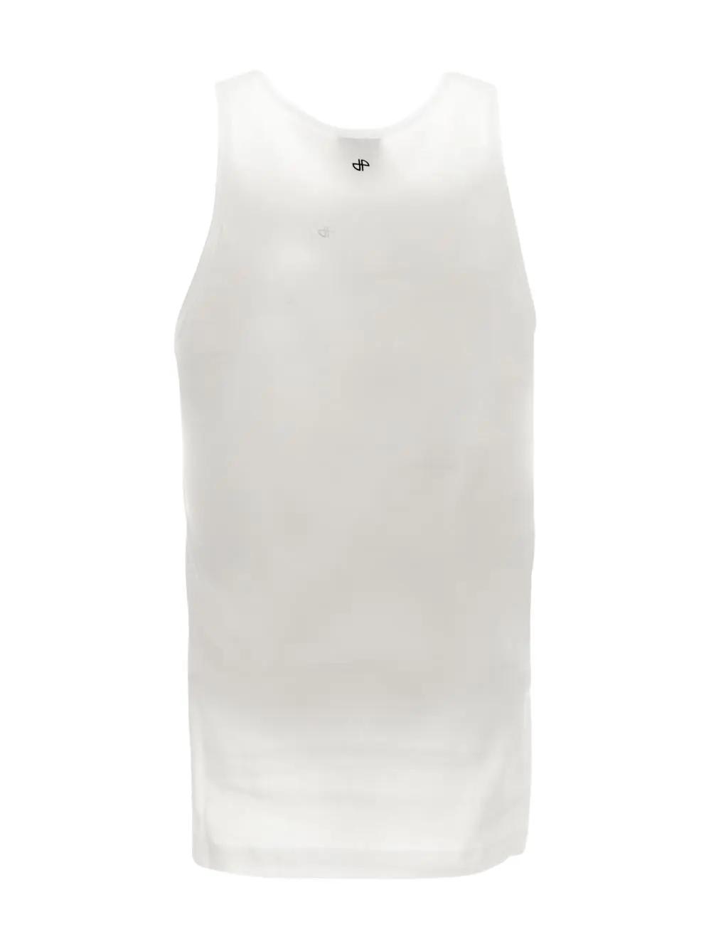 Shop Patou Iconic Tank Top In White