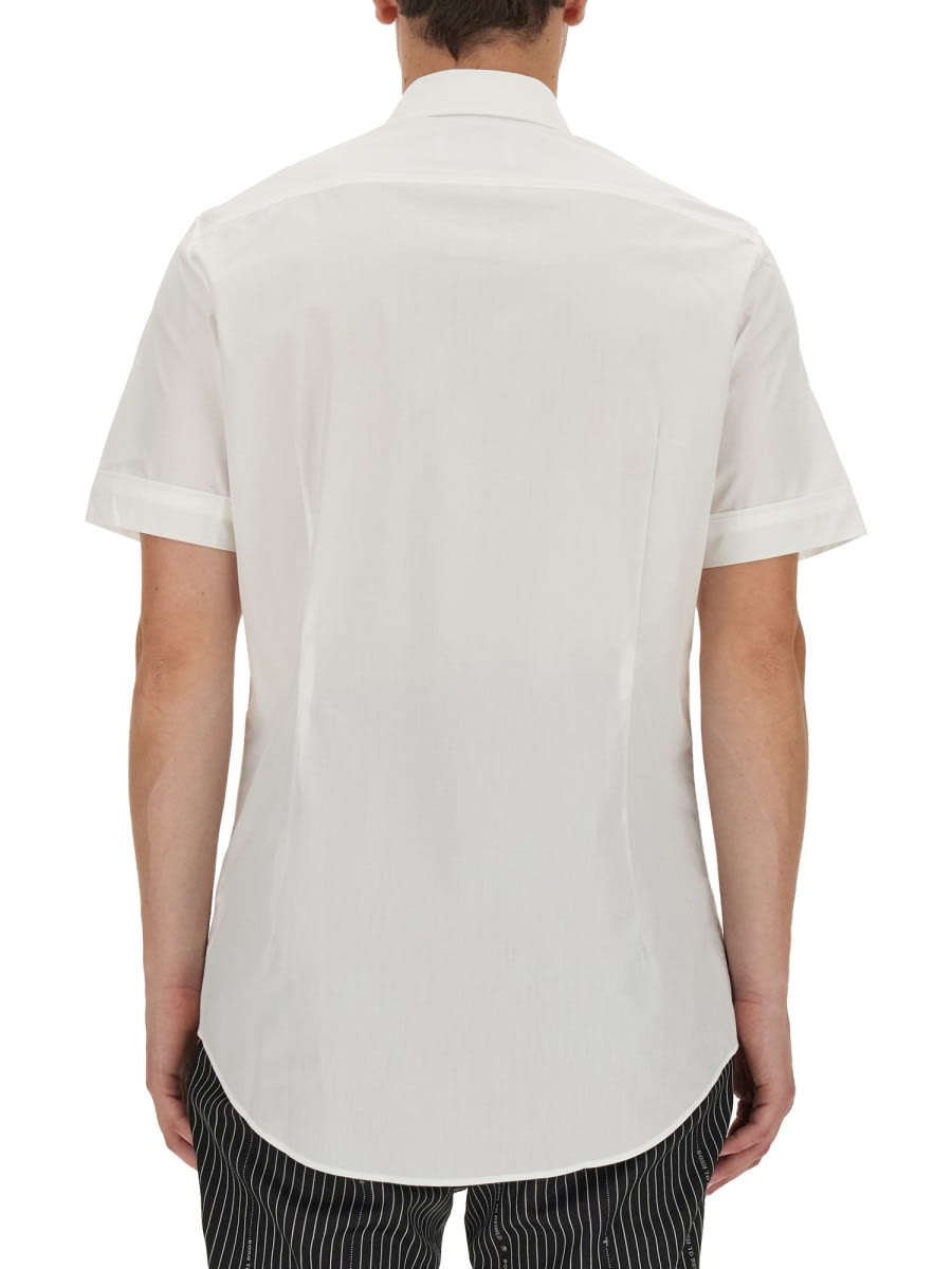 Vivienne Westwood White Embroidered Shirt In White