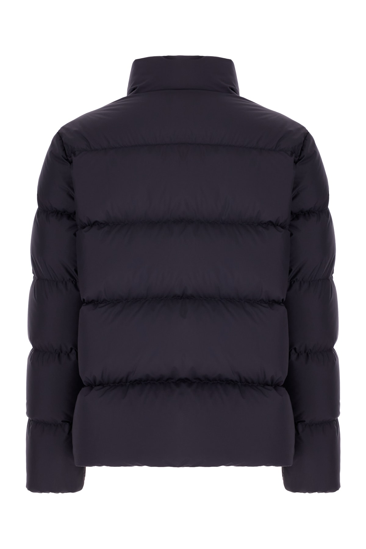 Moncler Midnight Blue Mauzun Polyester Down Jacket In Blue