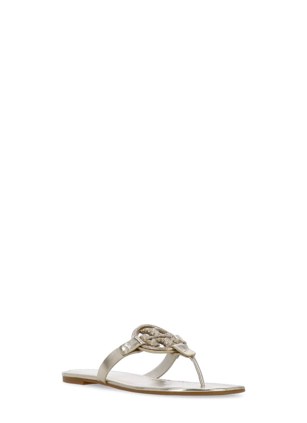 Tory Burch Miller Sandals In Golden
