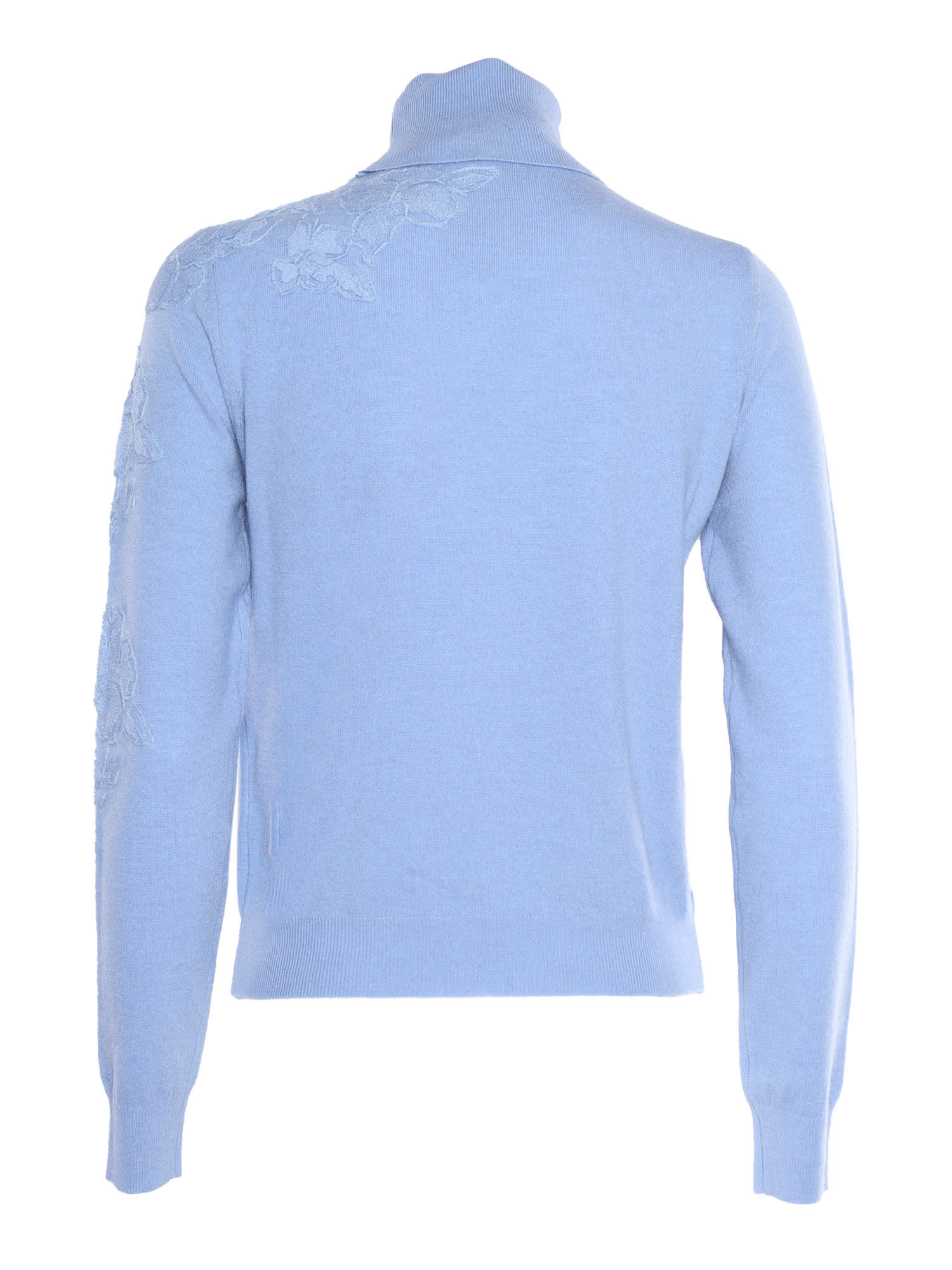 Ermanno Ermanno Scervino Turtleneck Sweater In Light Blue