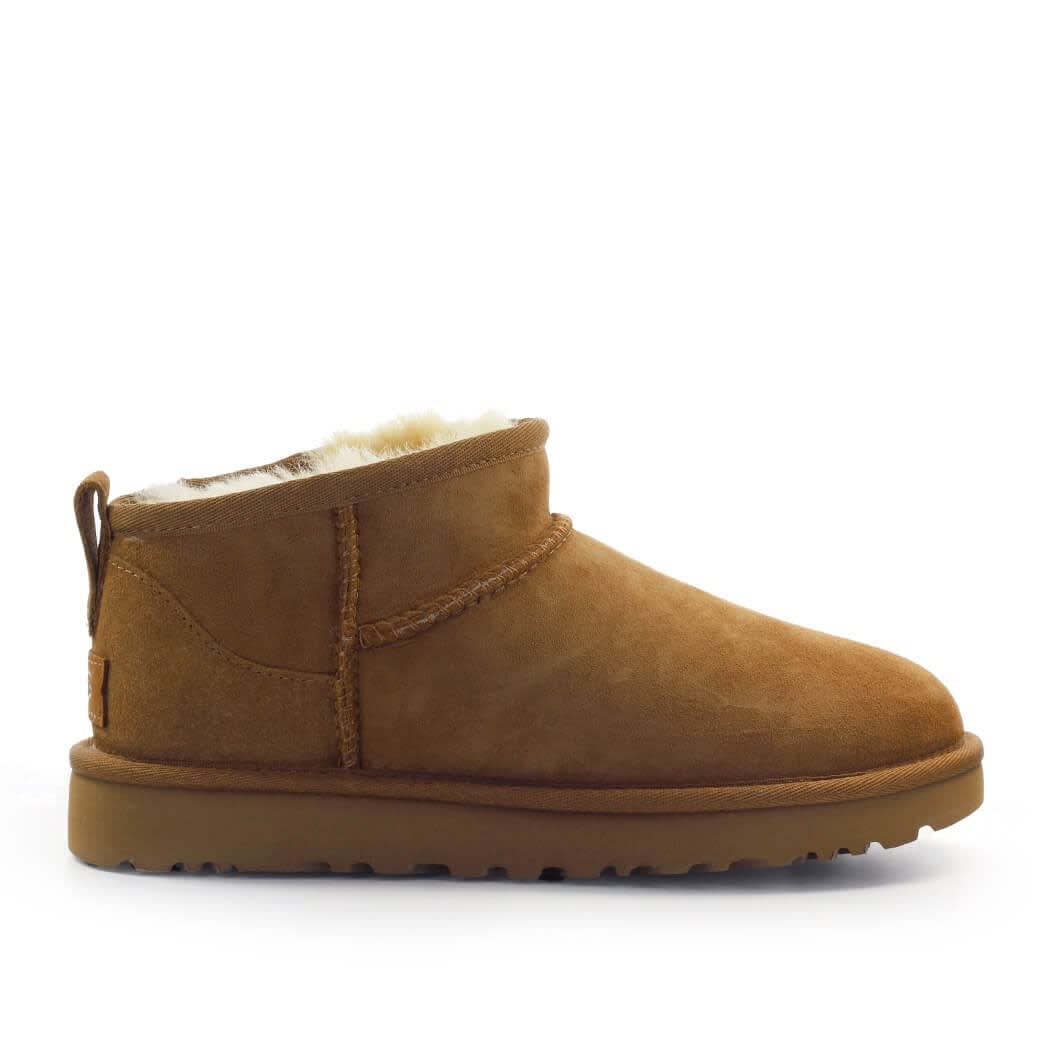 Ugg Classic Ultra Mini Chestnut Ankle Boot
