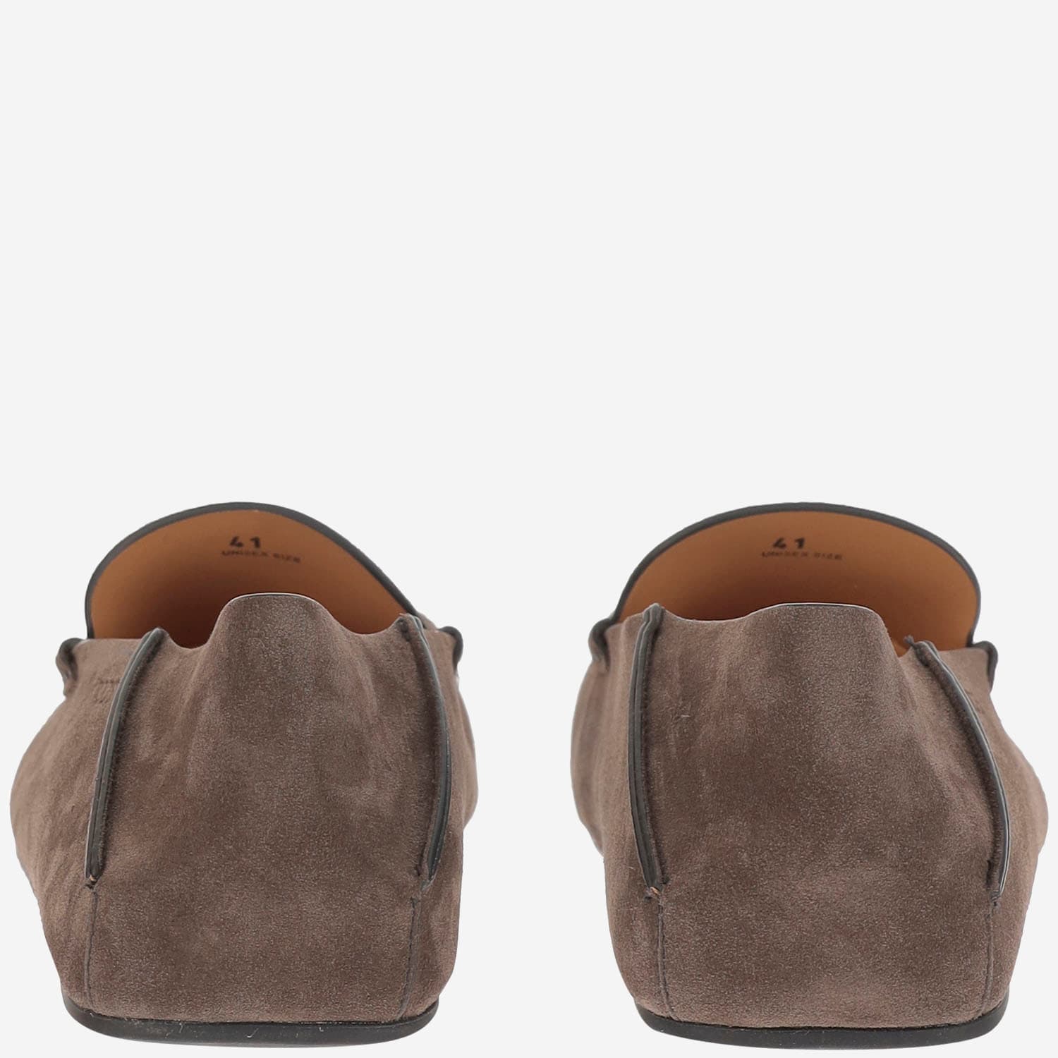 Tod's Suede Loafers In Brown