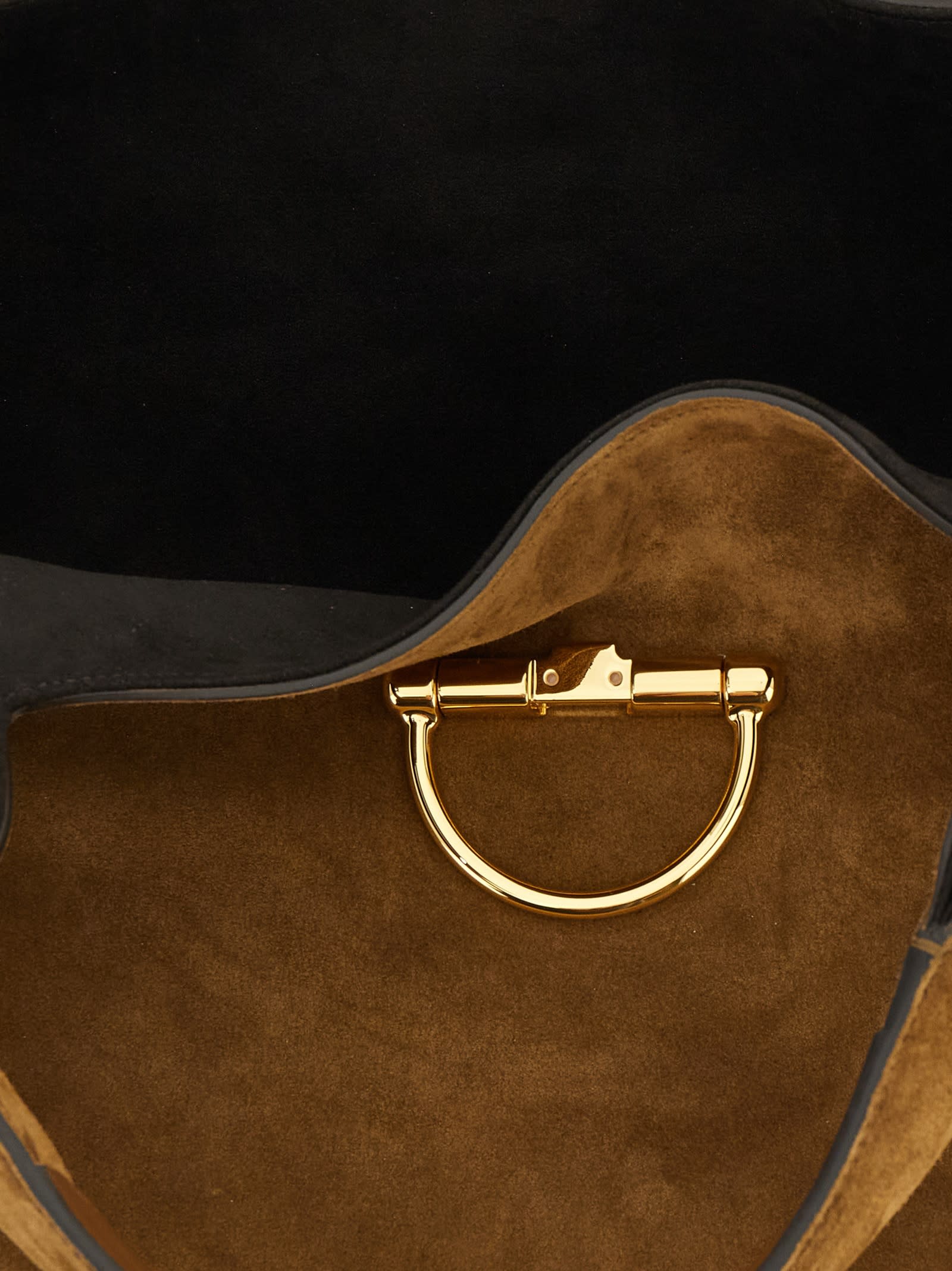 Gucci Softbit Maxi Shoulder Bag In Brown