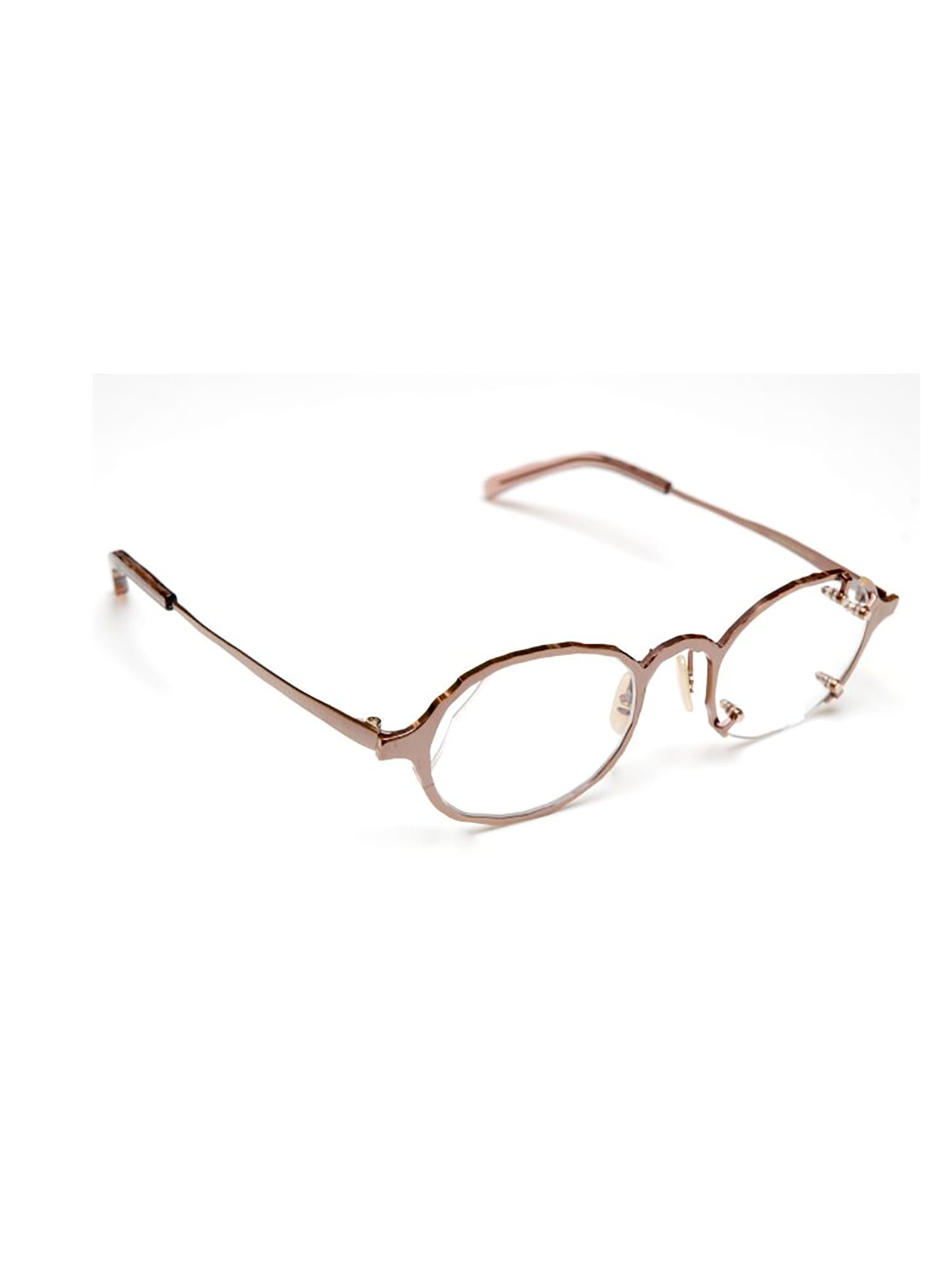 Masahiro Maruyama Mm/0062 No.5 Eyewear In Bronze Brown(vista)