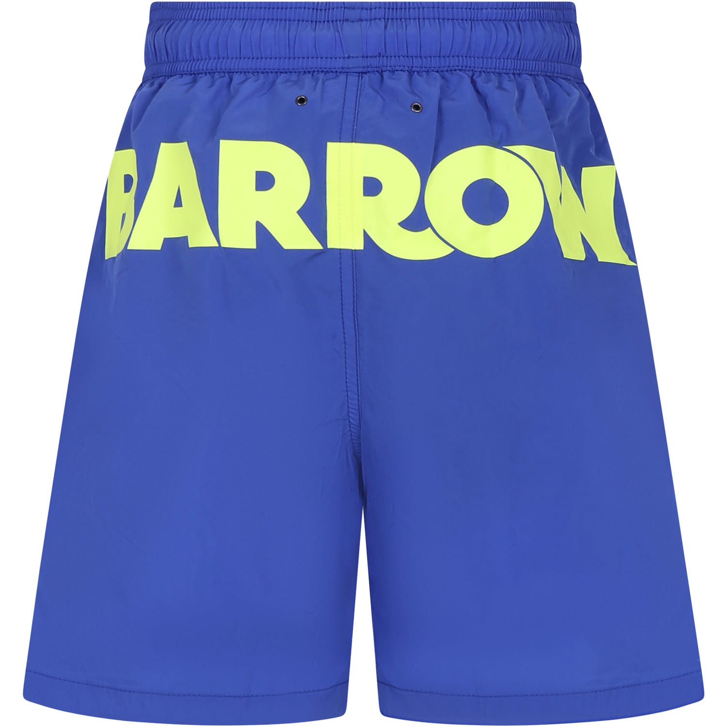 Shop Barrow Light Blue Swim Shorts For Boy With Smiley