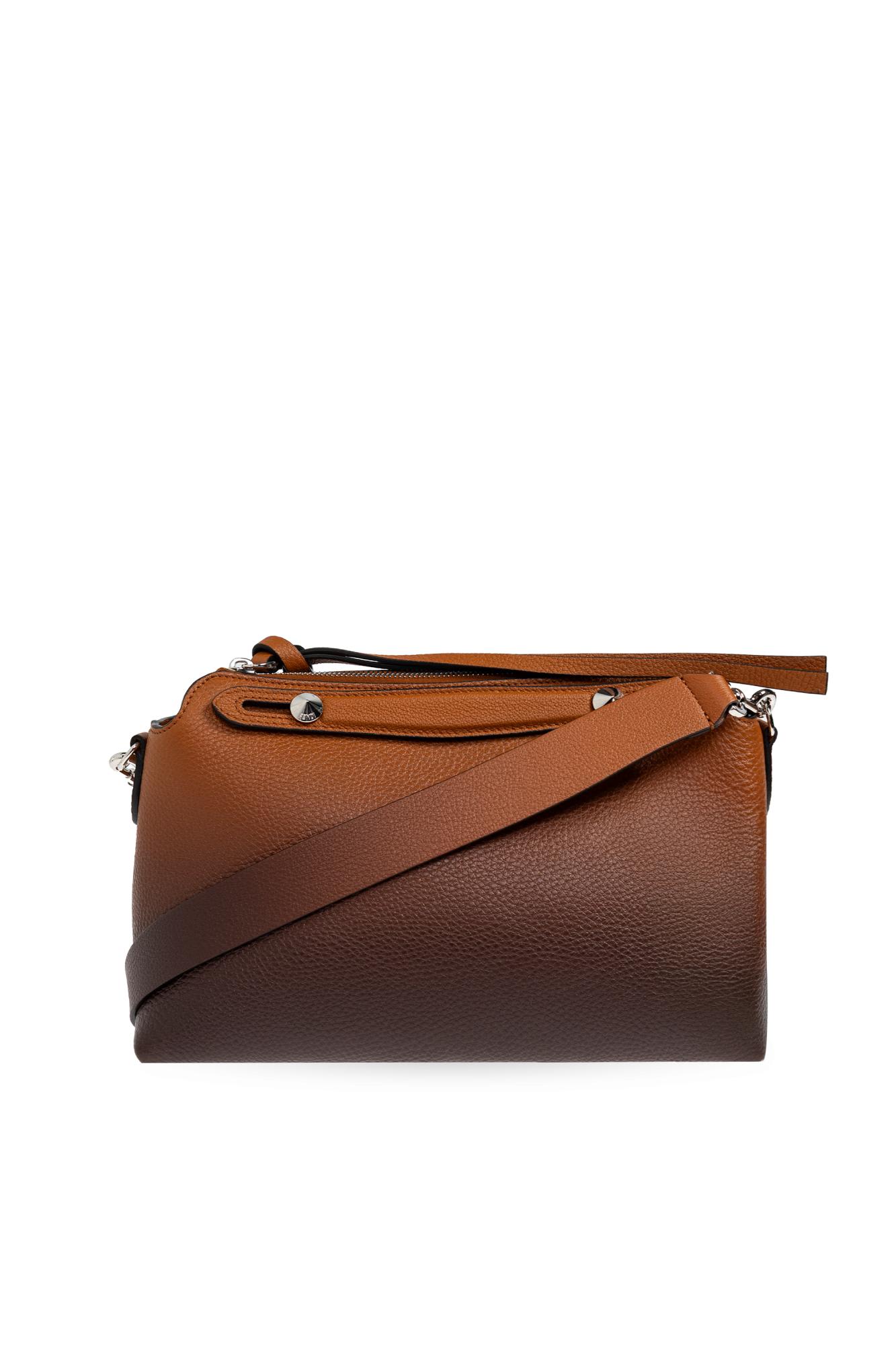 Fendi Handbag By The Way Soft Medium In Burgundy