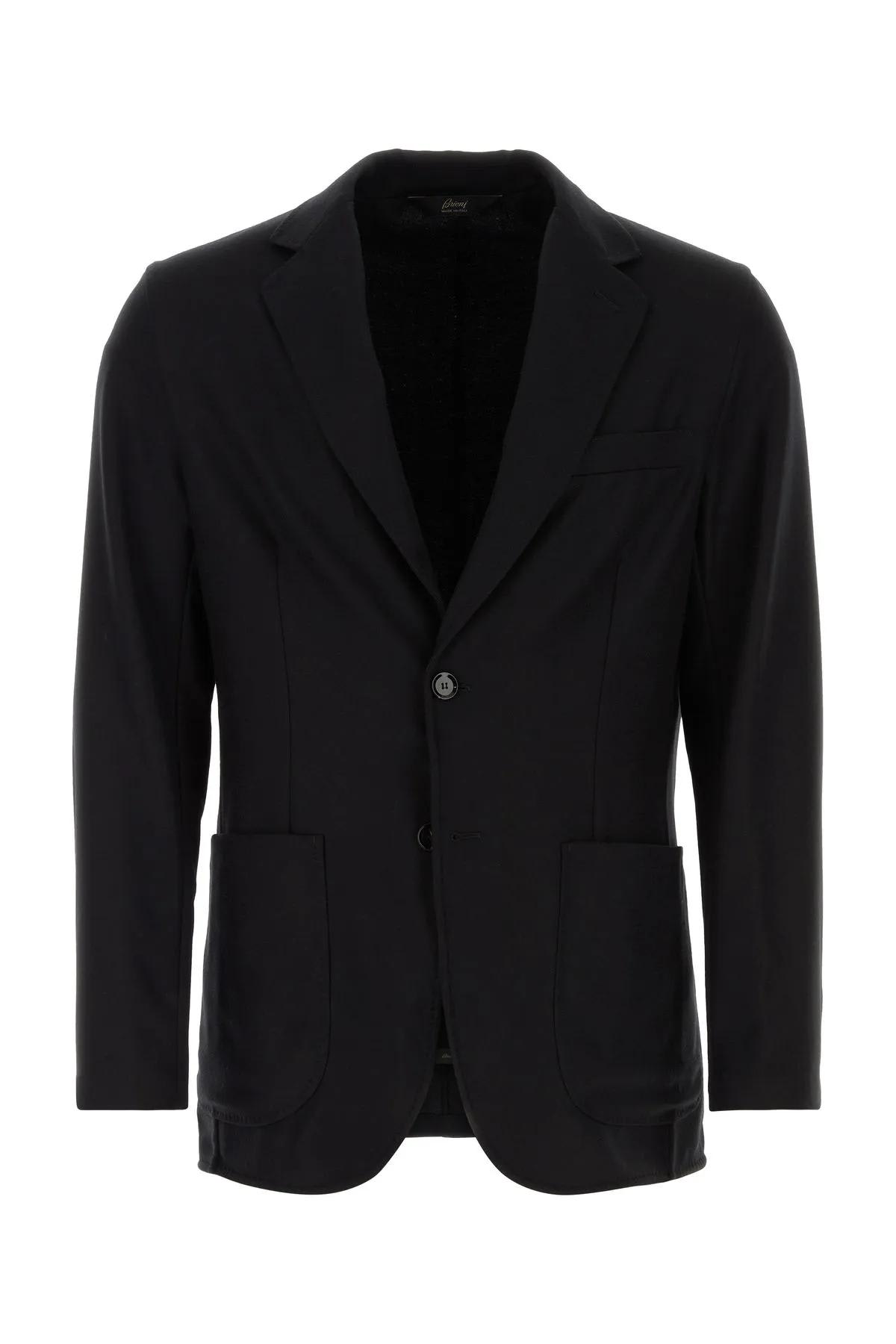 Black Wool Blazer