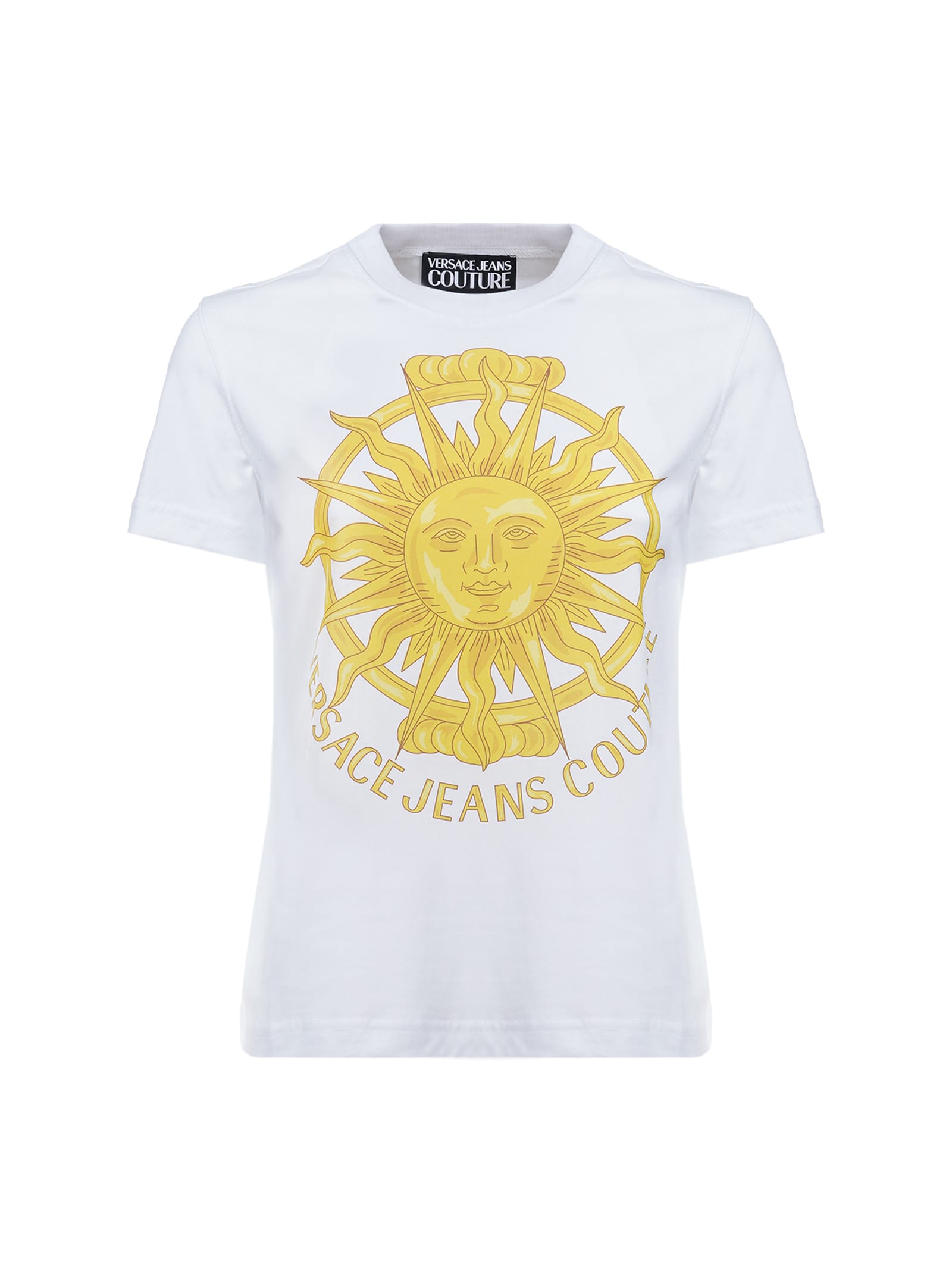 Versace Jeans Couture Regular Fit T-shirt With Digital Print