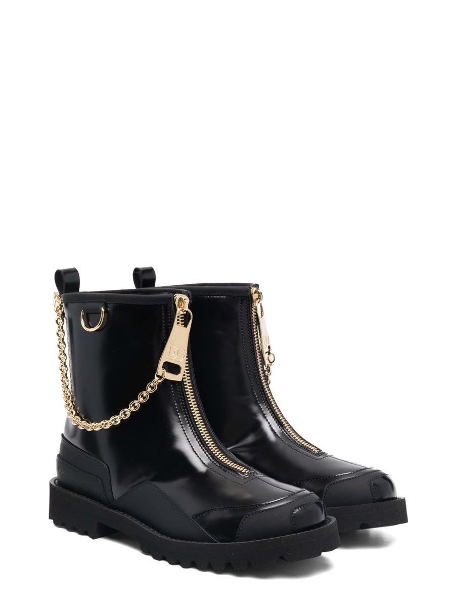 Shop Dolce & Gabbana Boot In Black