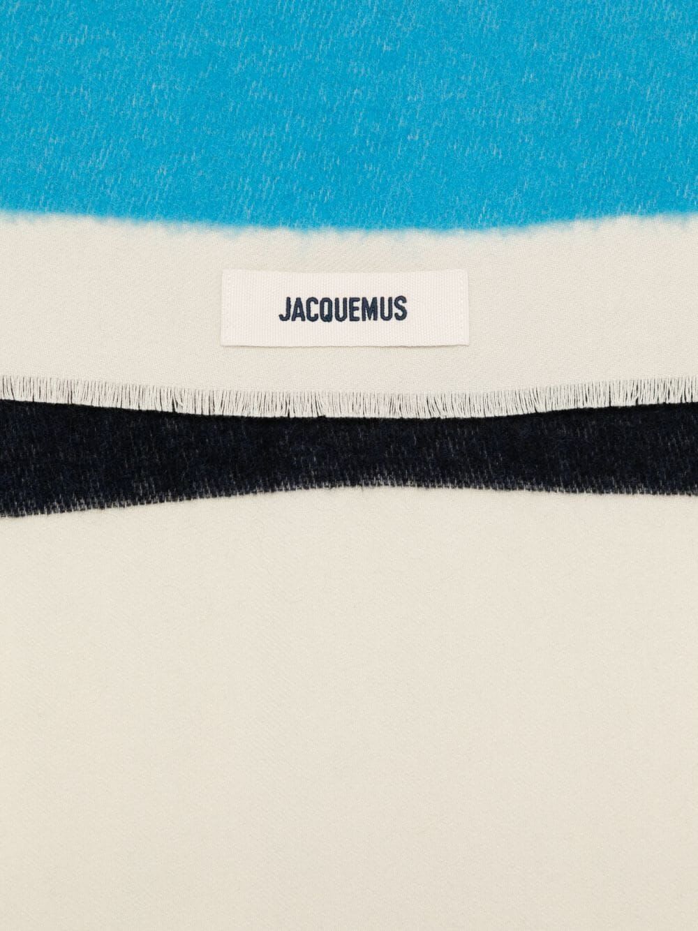 Shop Jacquemus L`echarpe Arazzo In Multiblue