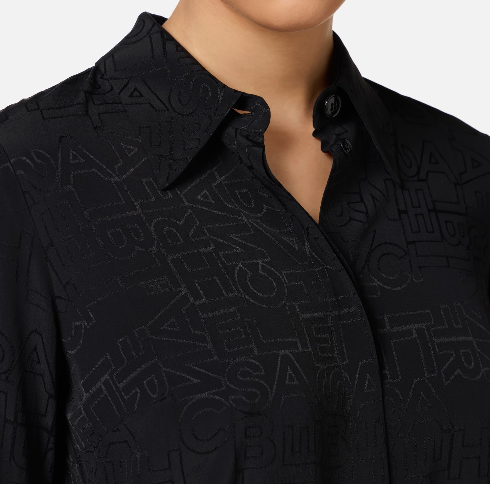 Shop Elisabetta Franchi Camicia In Nero