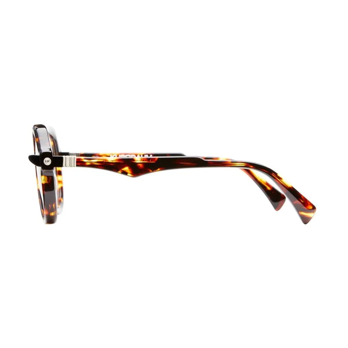 Shop Kuboraum Maske Q4 Tor Glasses In Marrone