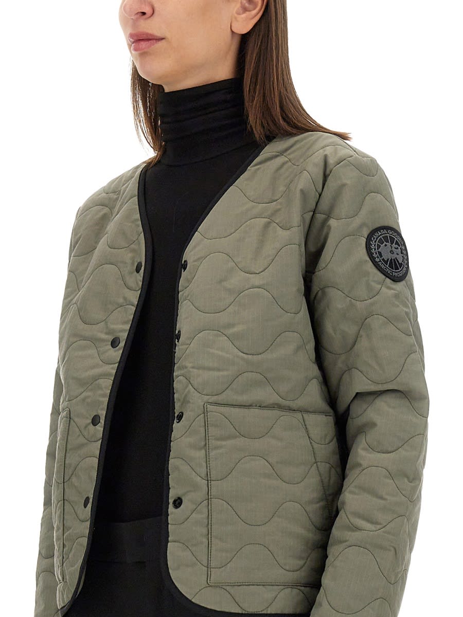 Shop Canada Goose Annex Liner Jacket In Military Green